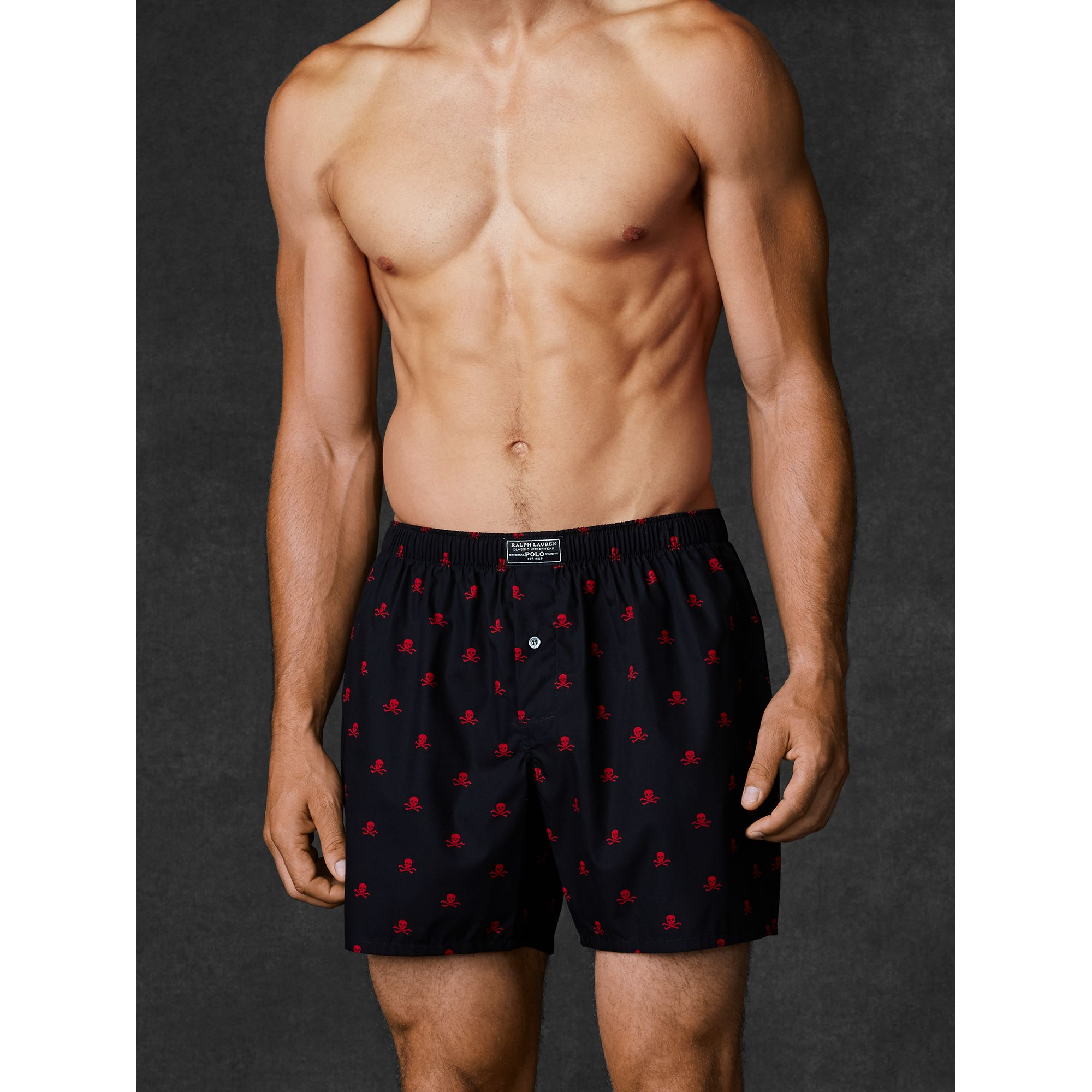 polo skull and crossbones pants