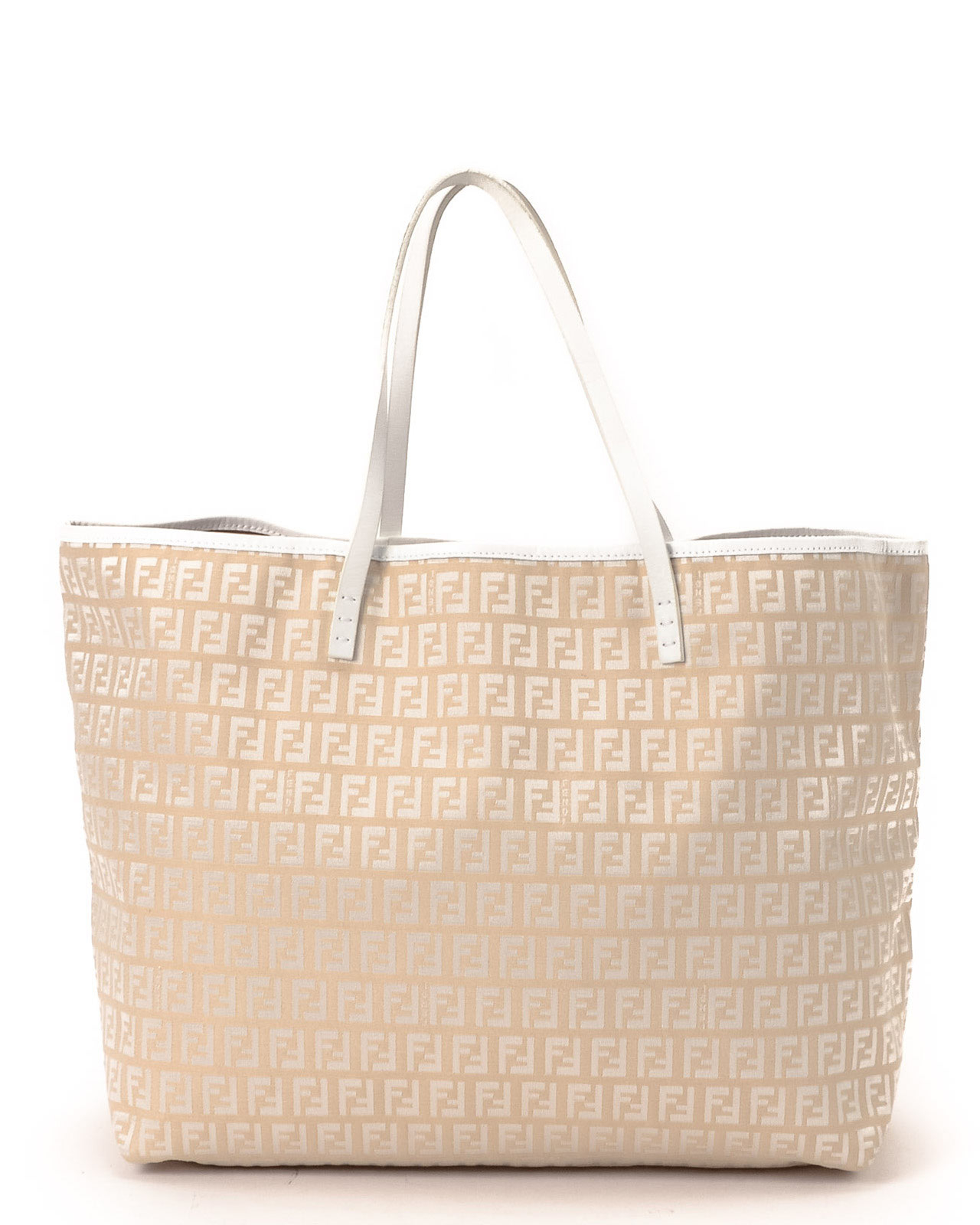 Lyst Fendi Beige Tote Bag In Natural Gallery