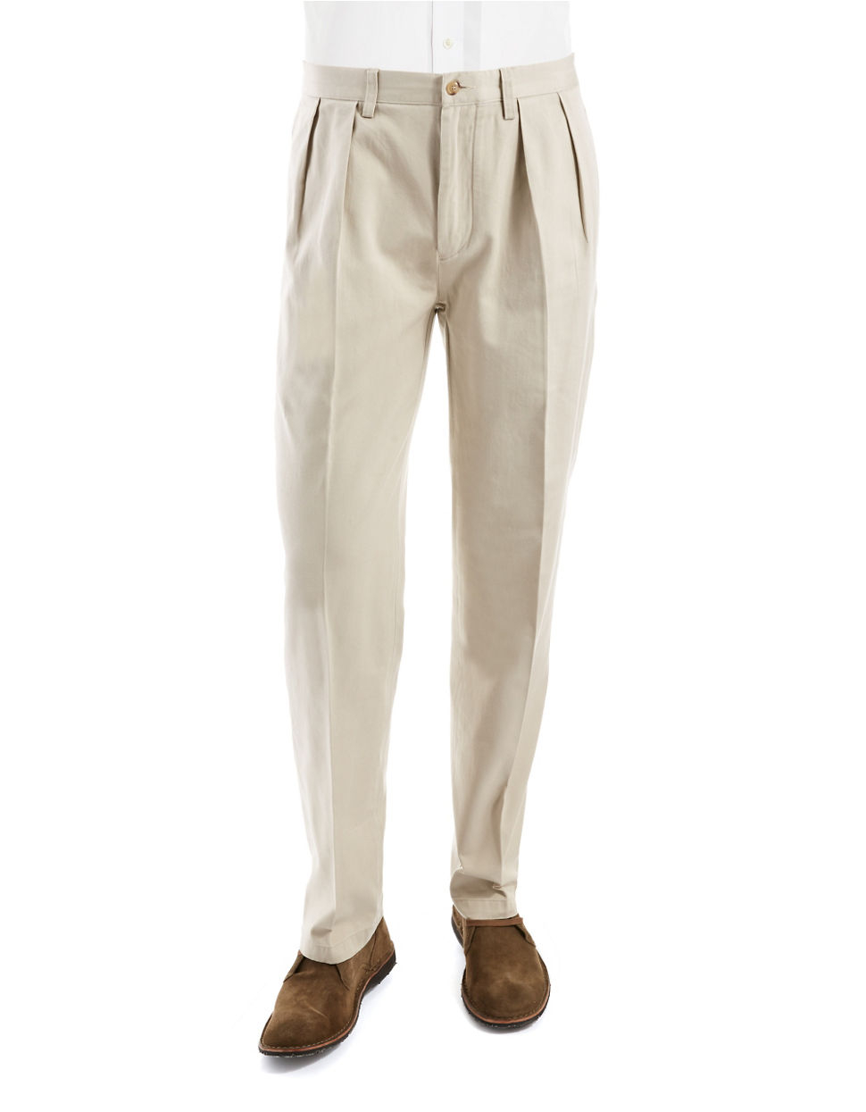 ralph lauren pleated chinos