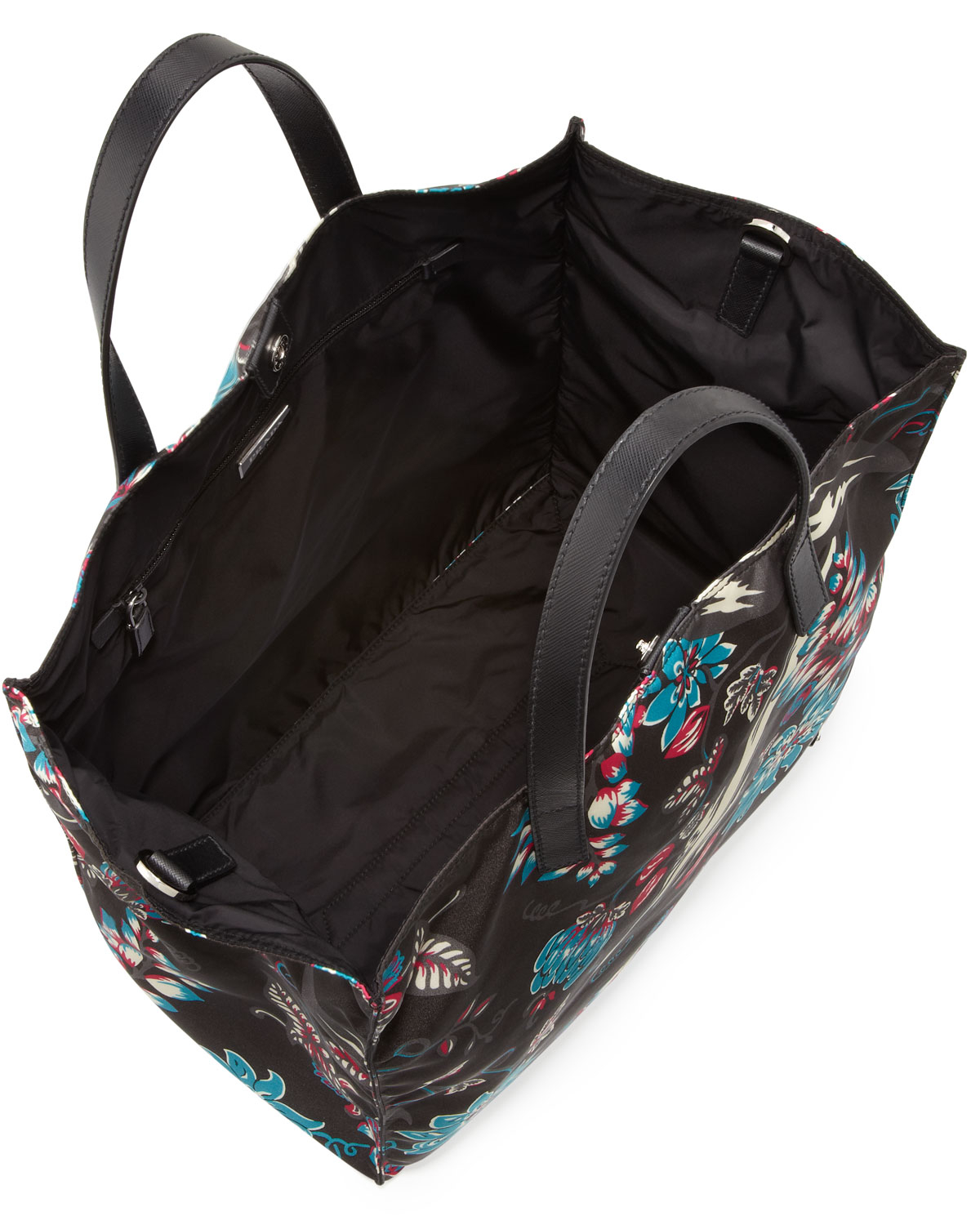 Lyst - Prada Mens Floral Nylon Tote Bag for Men