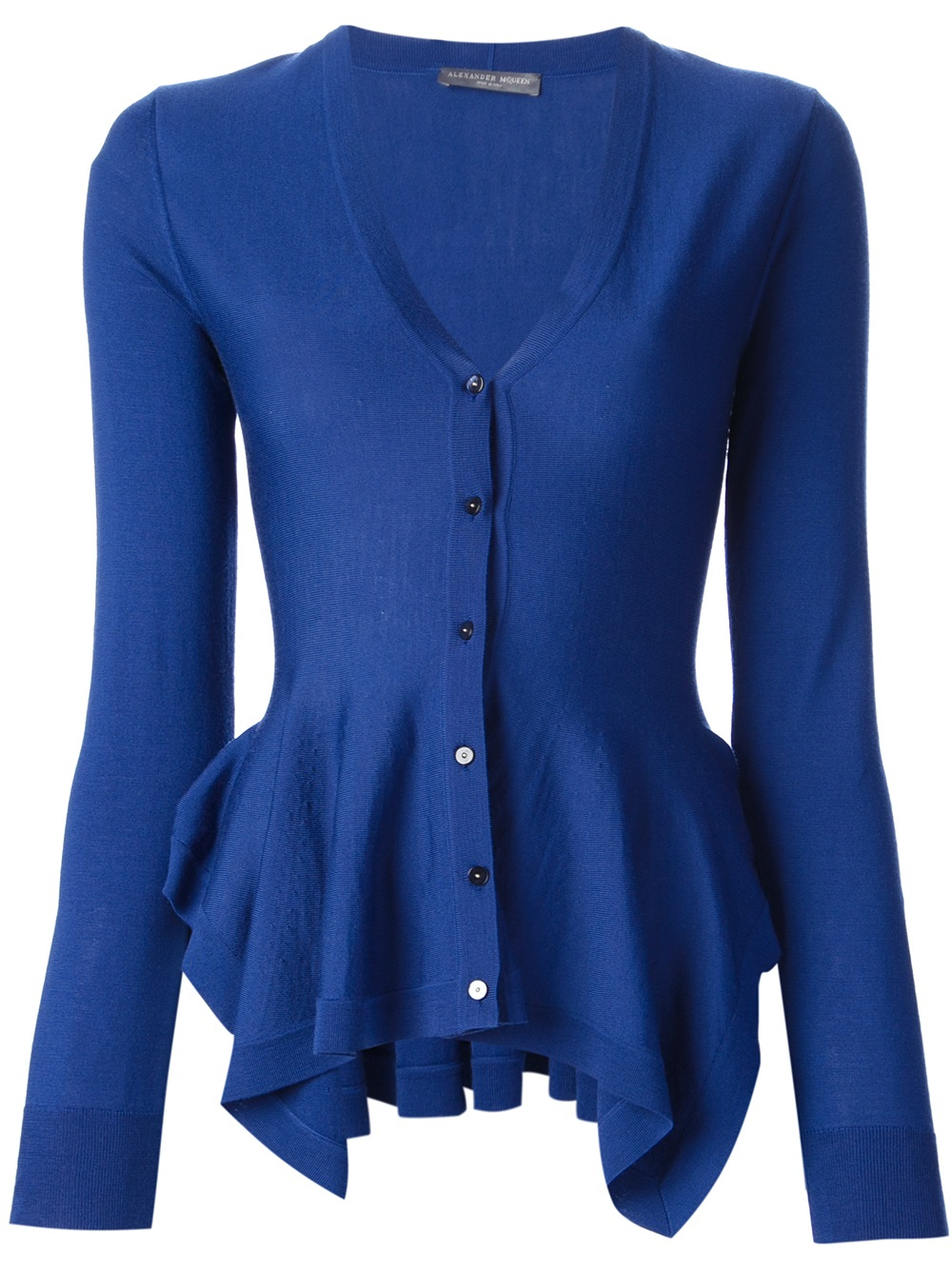 frill cardigan