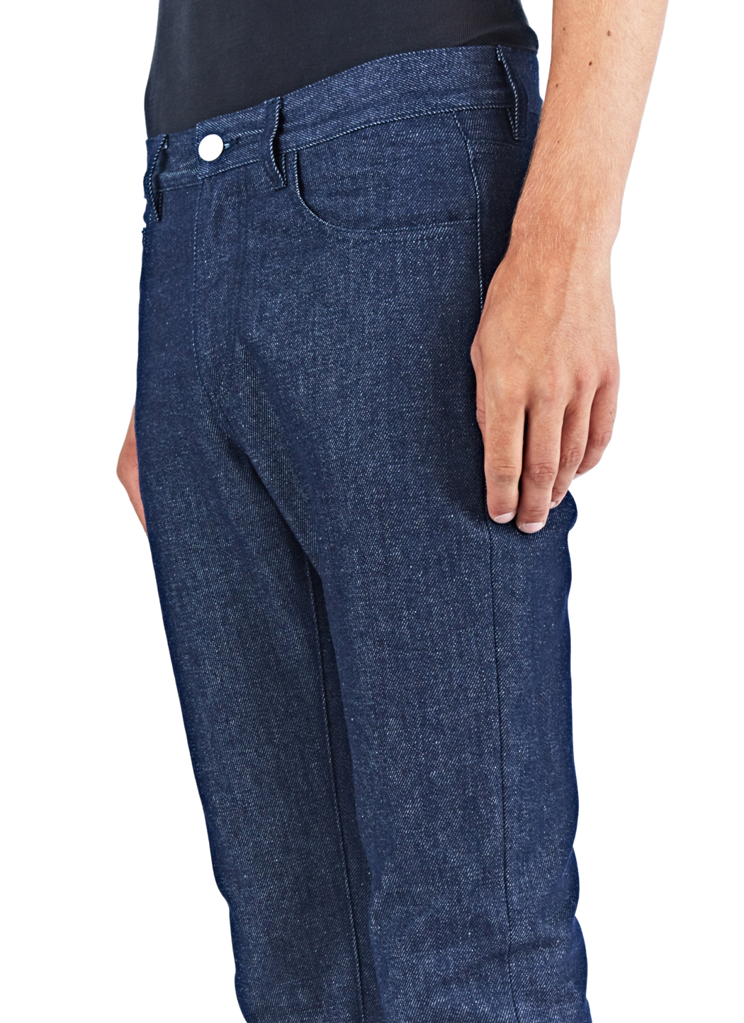 Lyst - Raf Simons Slim Fit Jeans in Blue for Men