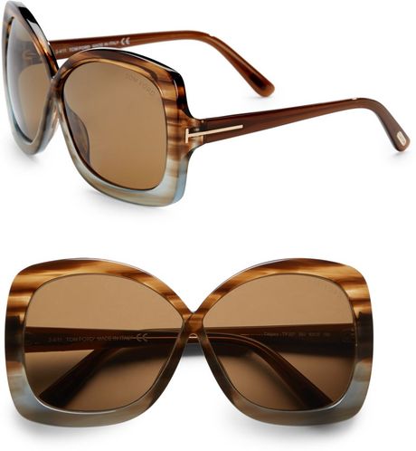 Tom ford calgary square oversized sunglasses #9