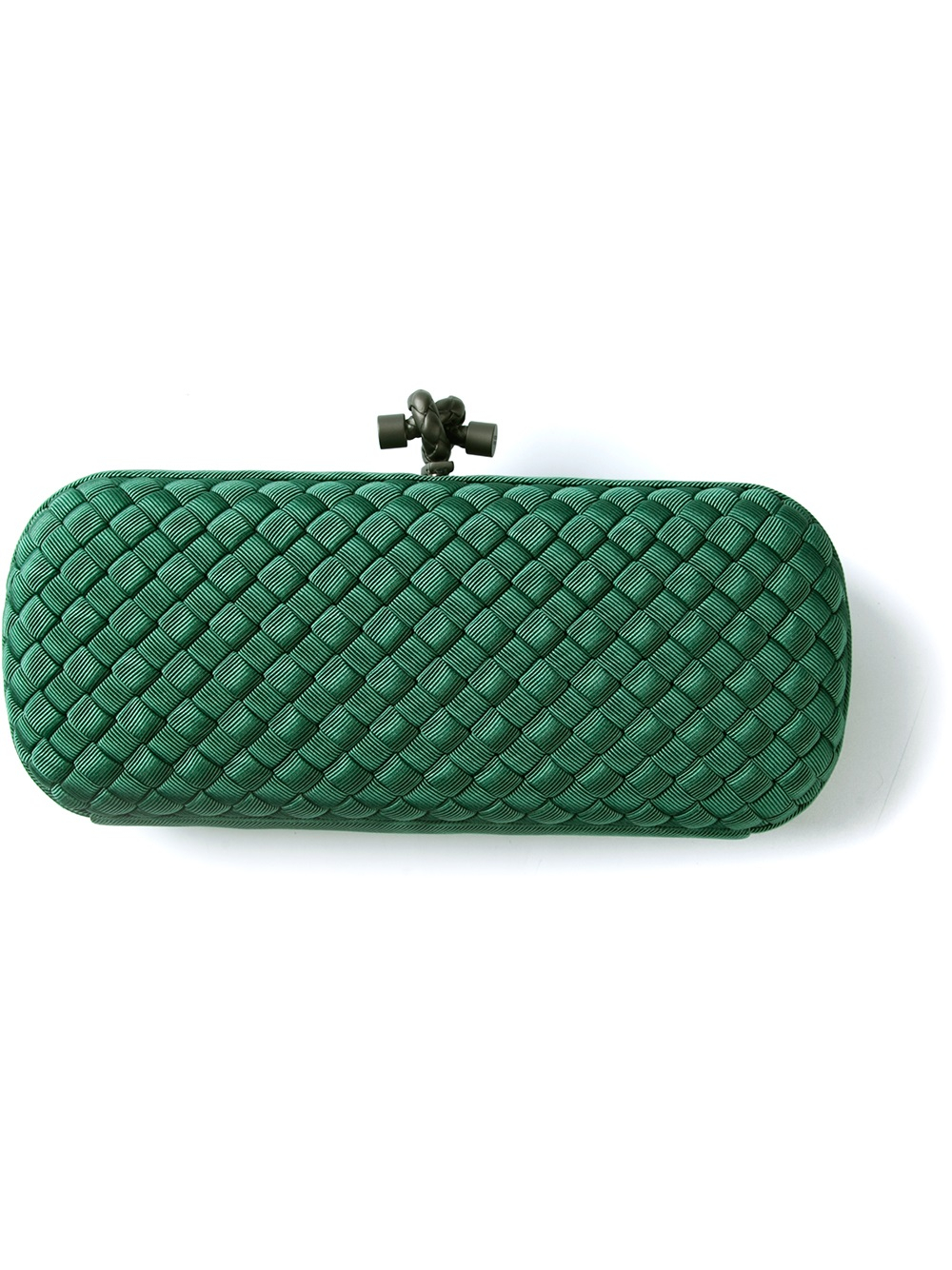 Bottega The Knot Clutch in Green Lyst