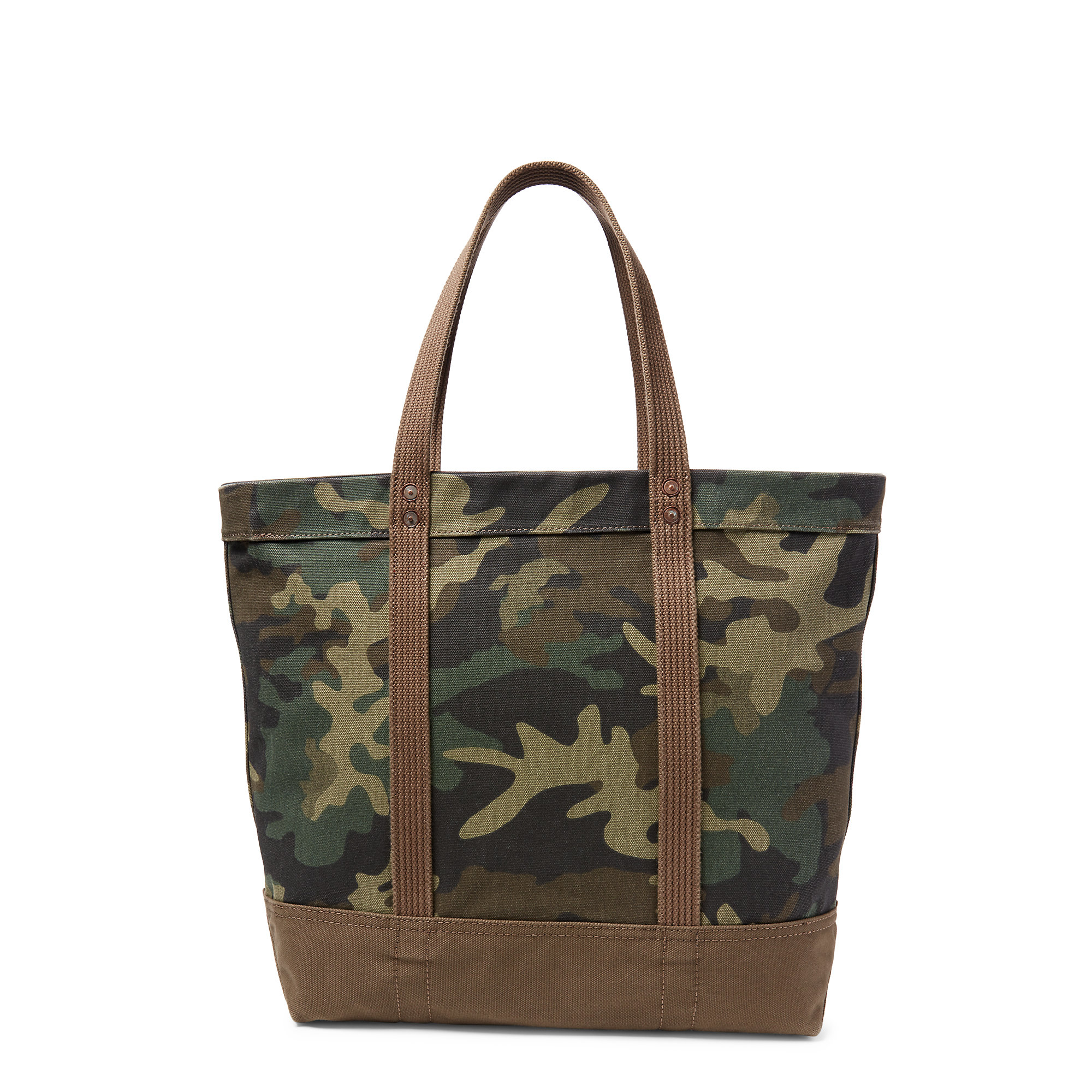 Lyst - Polo Ralph Lauren Big Pony Camouflage Tote in Green