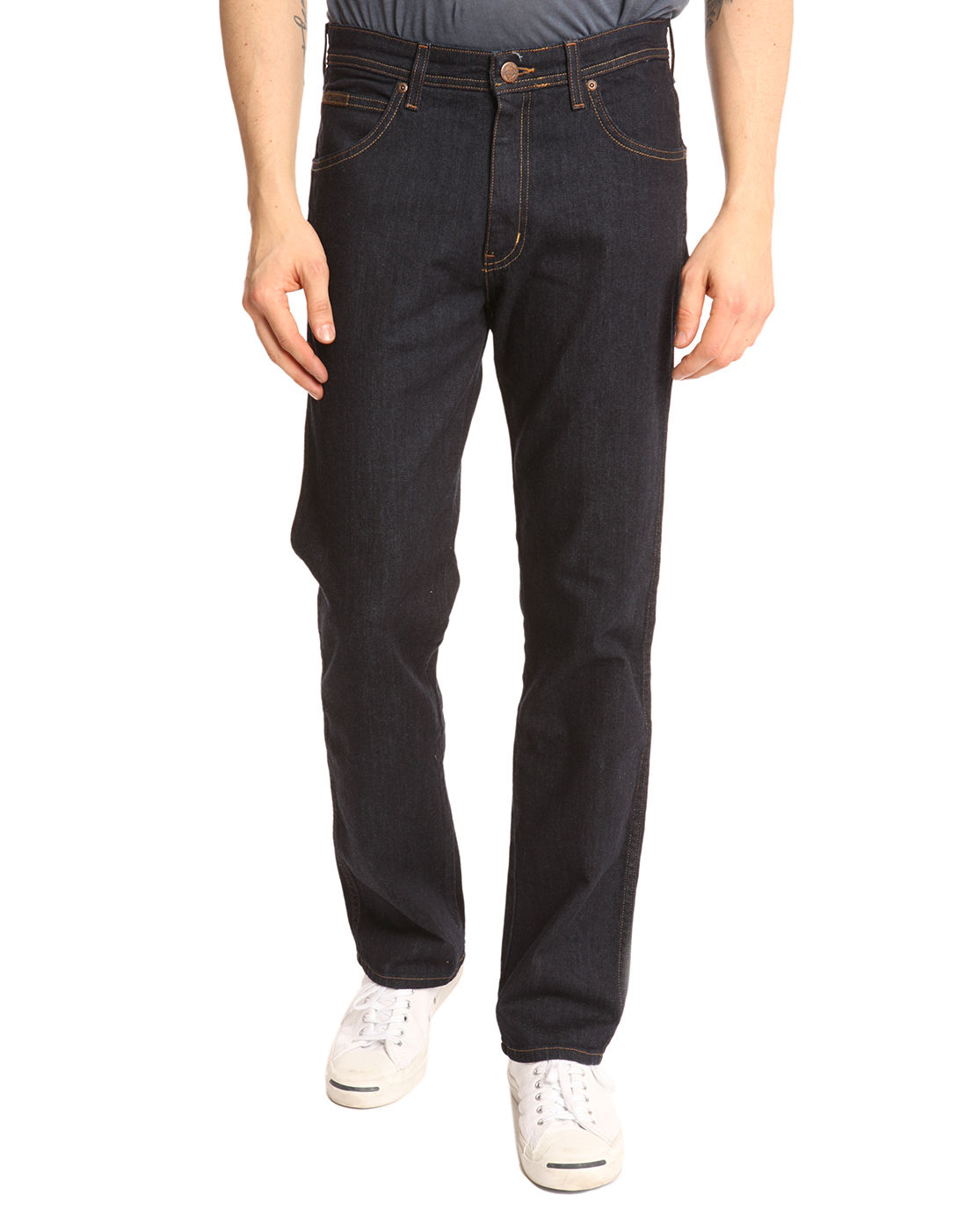 Wrangler Arizona Blue Raw Classic Stretch Jeans in Blue for Men | Lyst