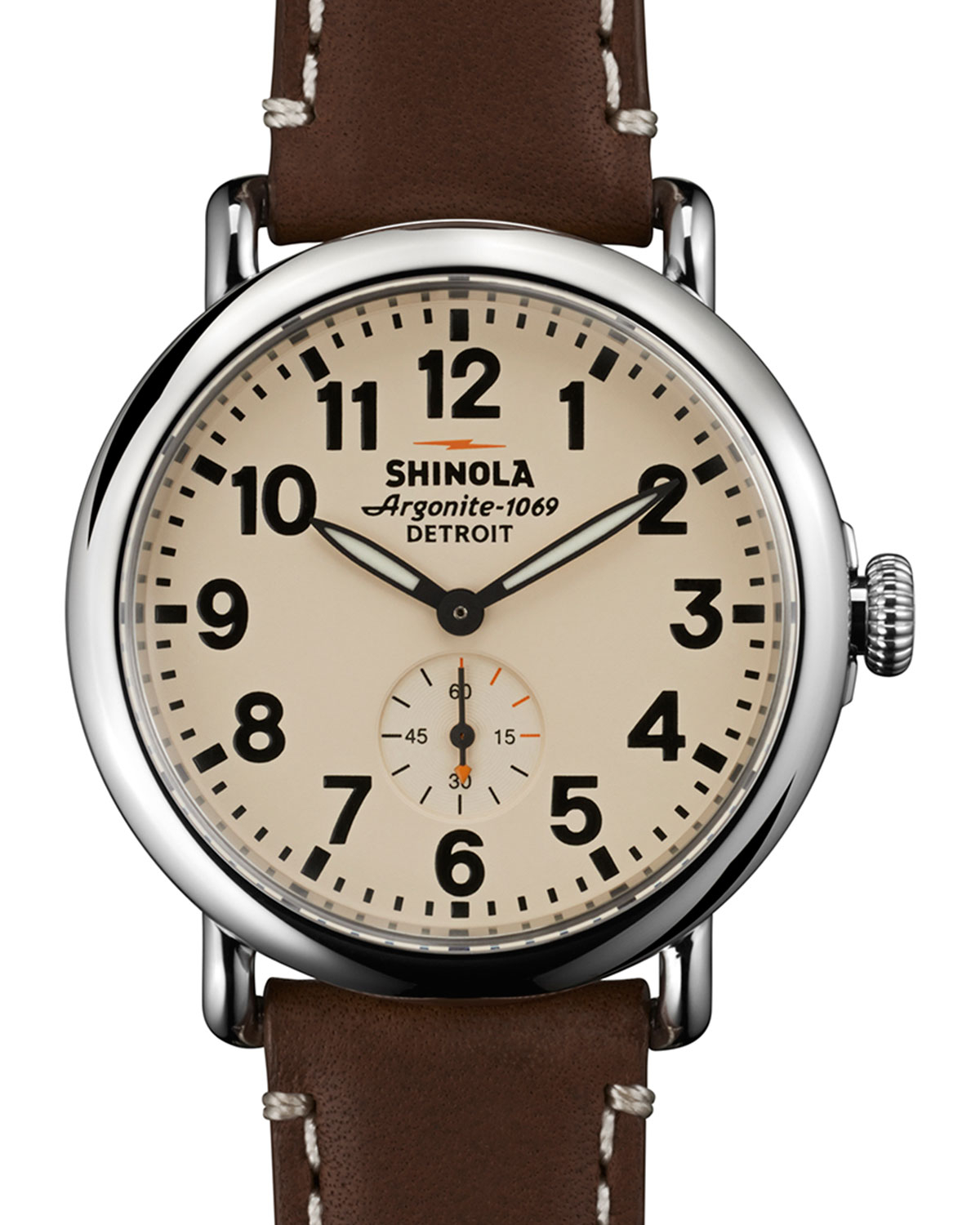 Lyst Shinola 41Mm Runwell Mens Watch in Brown for Men