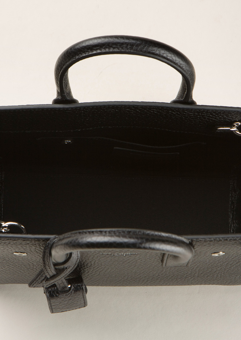 Classic Nano Sac De Jour Bag In Fog Leather Classic Nano Sac De Jour Bag In Fog Leather
