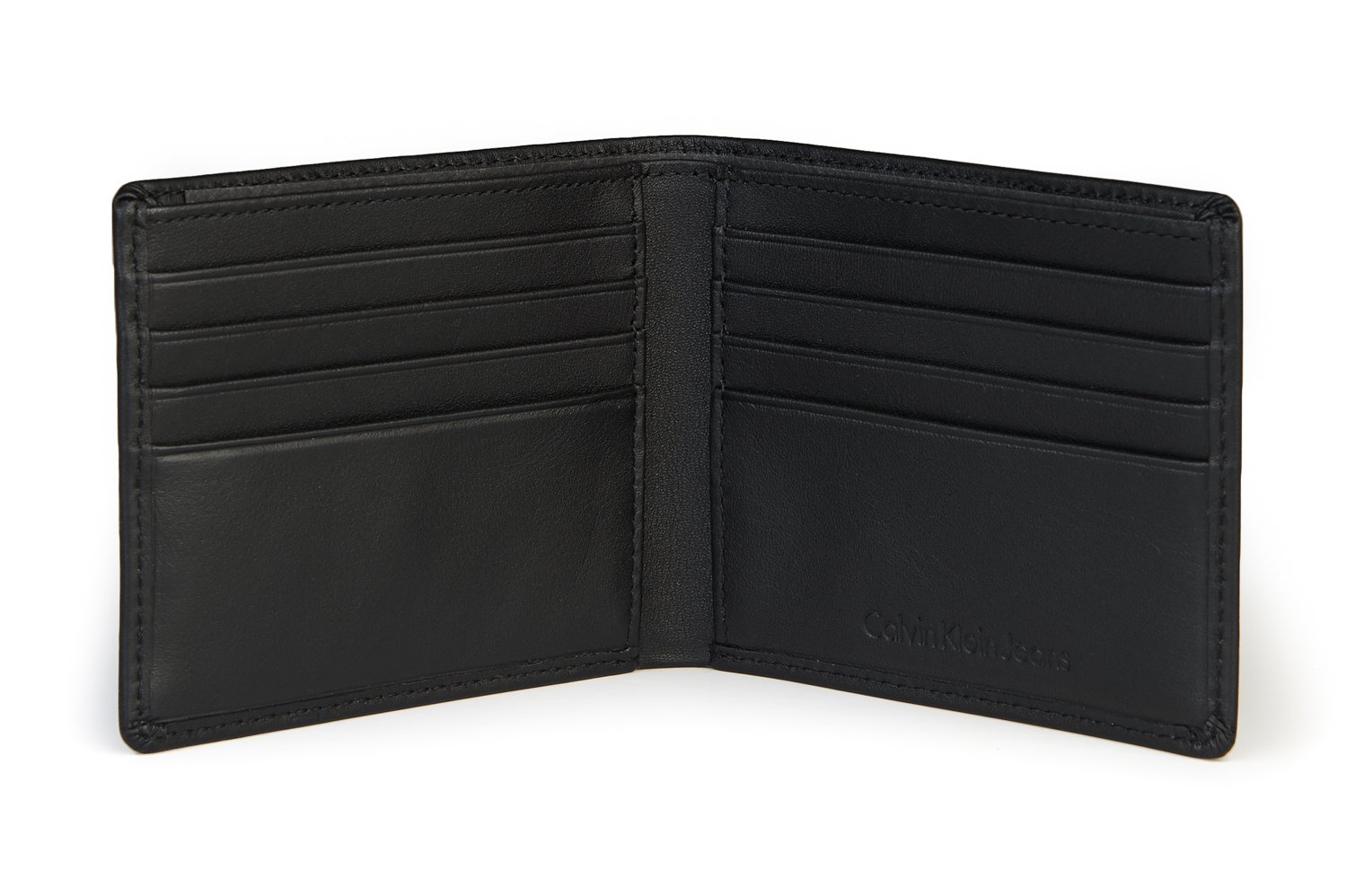 Calvin Klein | Black Billfold Leather Wallet for Men | Lyst