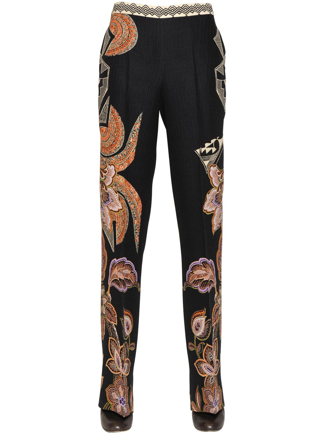 etro silk pants