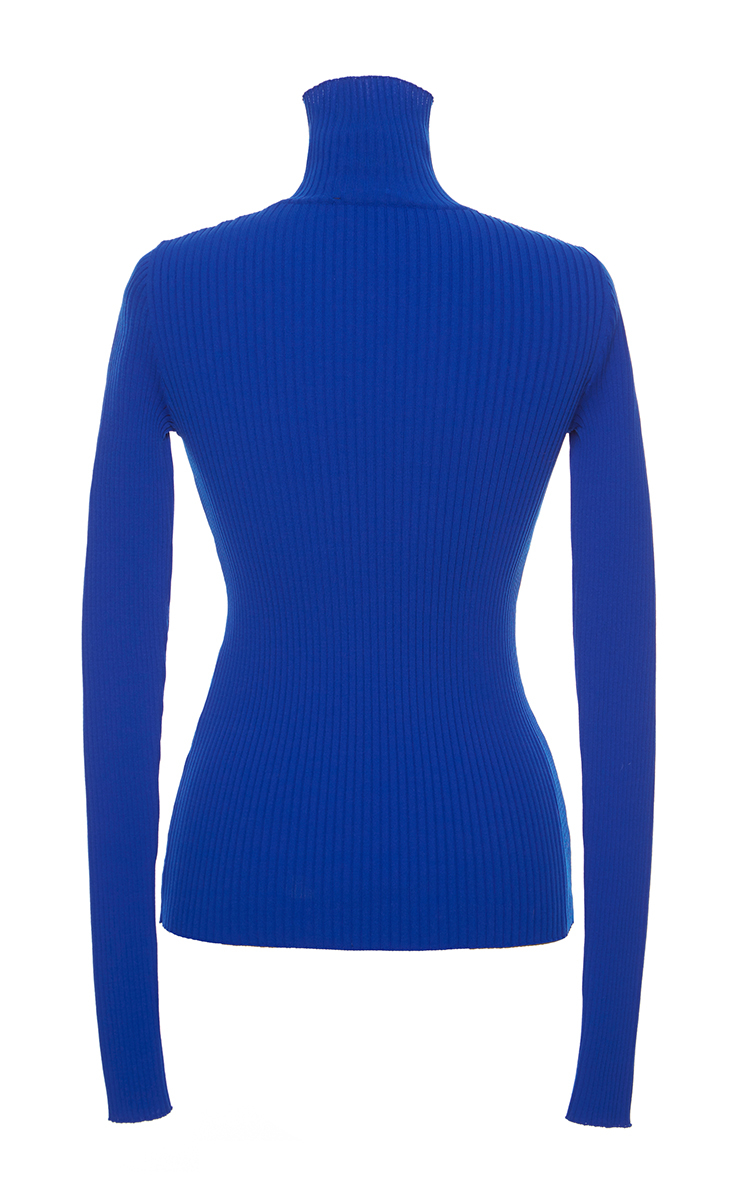 navy blue long sleeve turtleneck