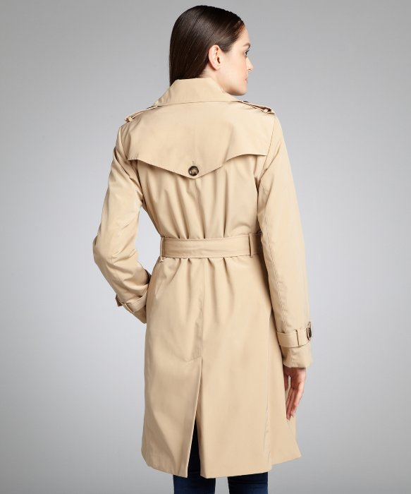 Stylish Women Trench Coat Online Whole Yoins Tommy Hilfiger Soft S Fleece Lined Trench Coat In Red Lyst