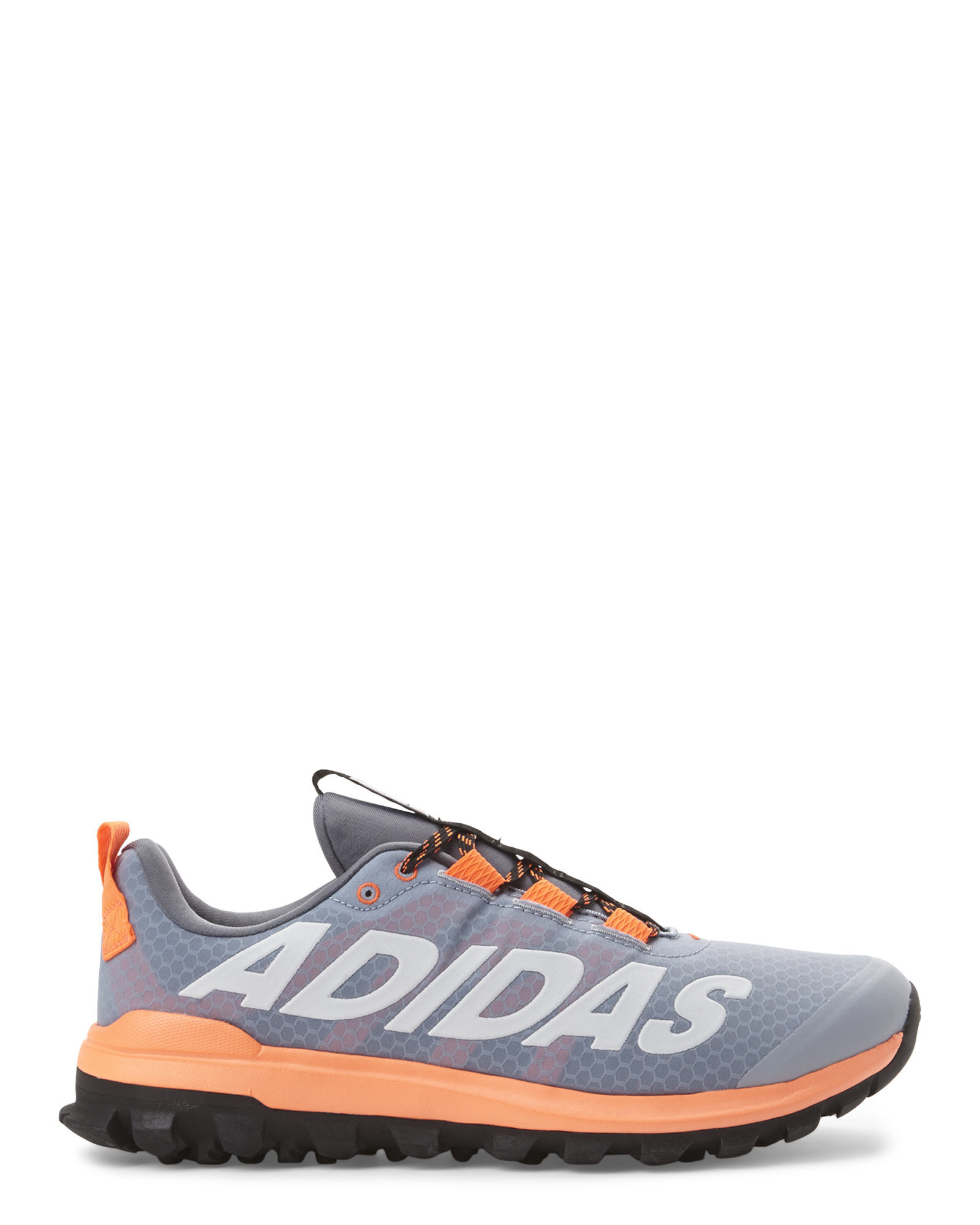 Lyst Adidas Originals Grey & Orange Vigor 6 Running