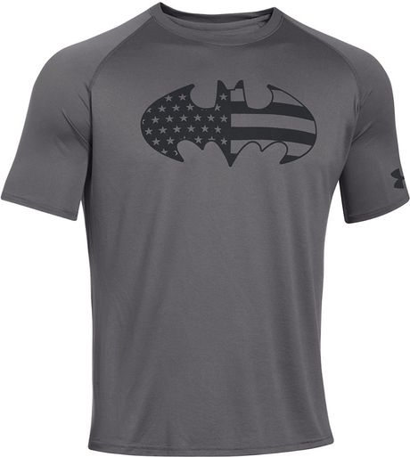 Under Armour Alter Ego Usa Batman Tshirt in Gray for Men (Graphite) | Lyst