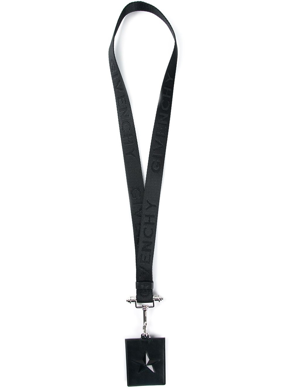 Givenchy Star Tag Lanyard in Black for Men | Lyst