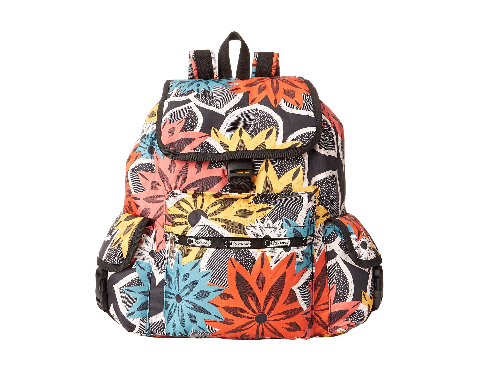 Lesportsac Voyager Backpack in Floral (Caraway Floral) Lyst