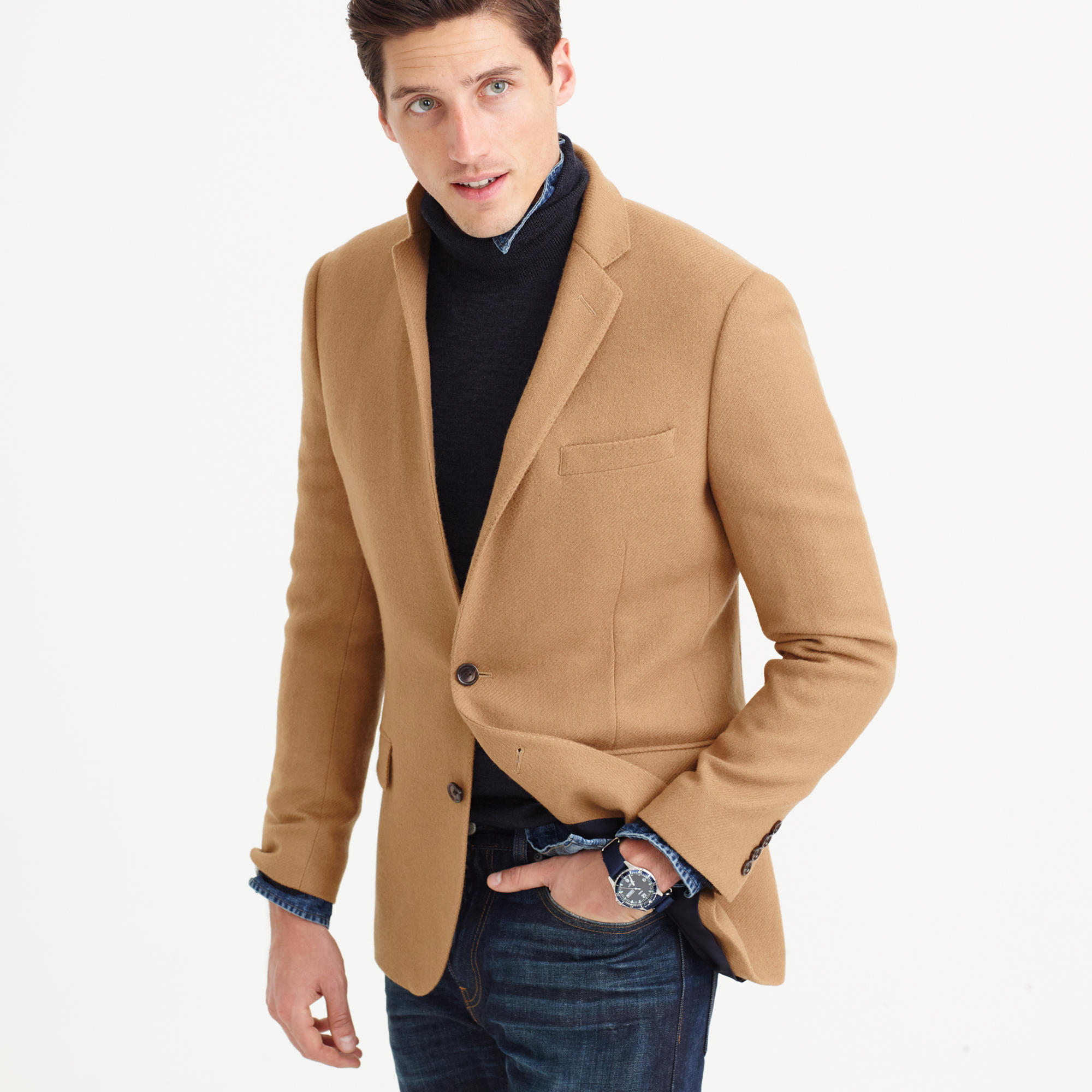 Lyst J.Crew Ludlow Blazer In English Wool in Brown for Men