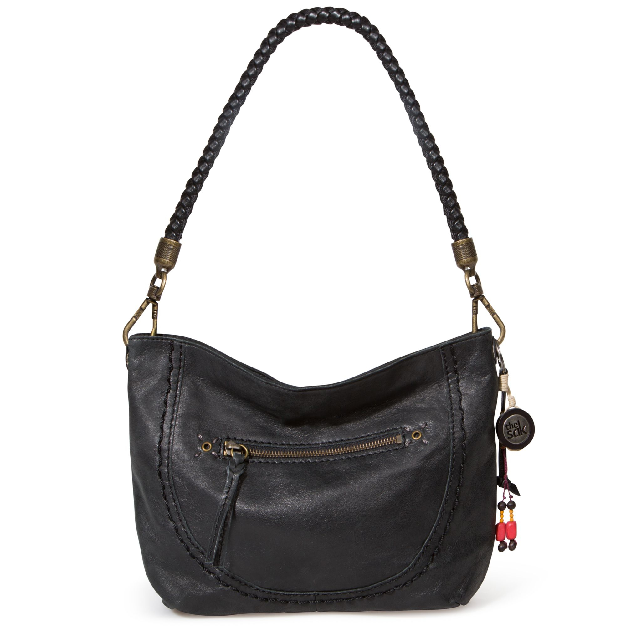 The Sak Indio Leather Demi Bucket Bag in Black Lyst