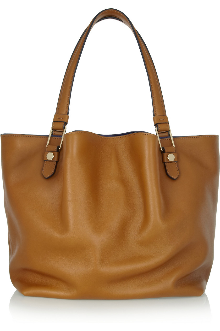 Lyst - Tod's Flower Large Leather Tote in Brown