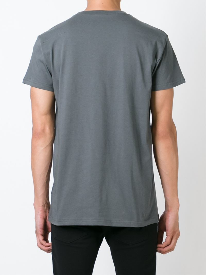 Lyst - Dior Homme Print T-shirt in Gray for Men