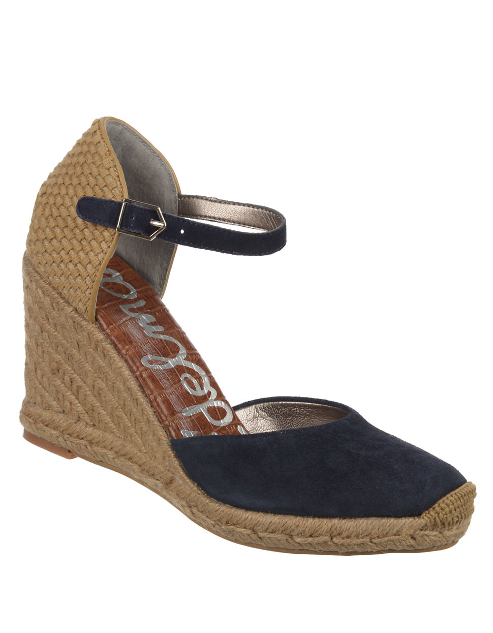sam edelman suede wedge sandals