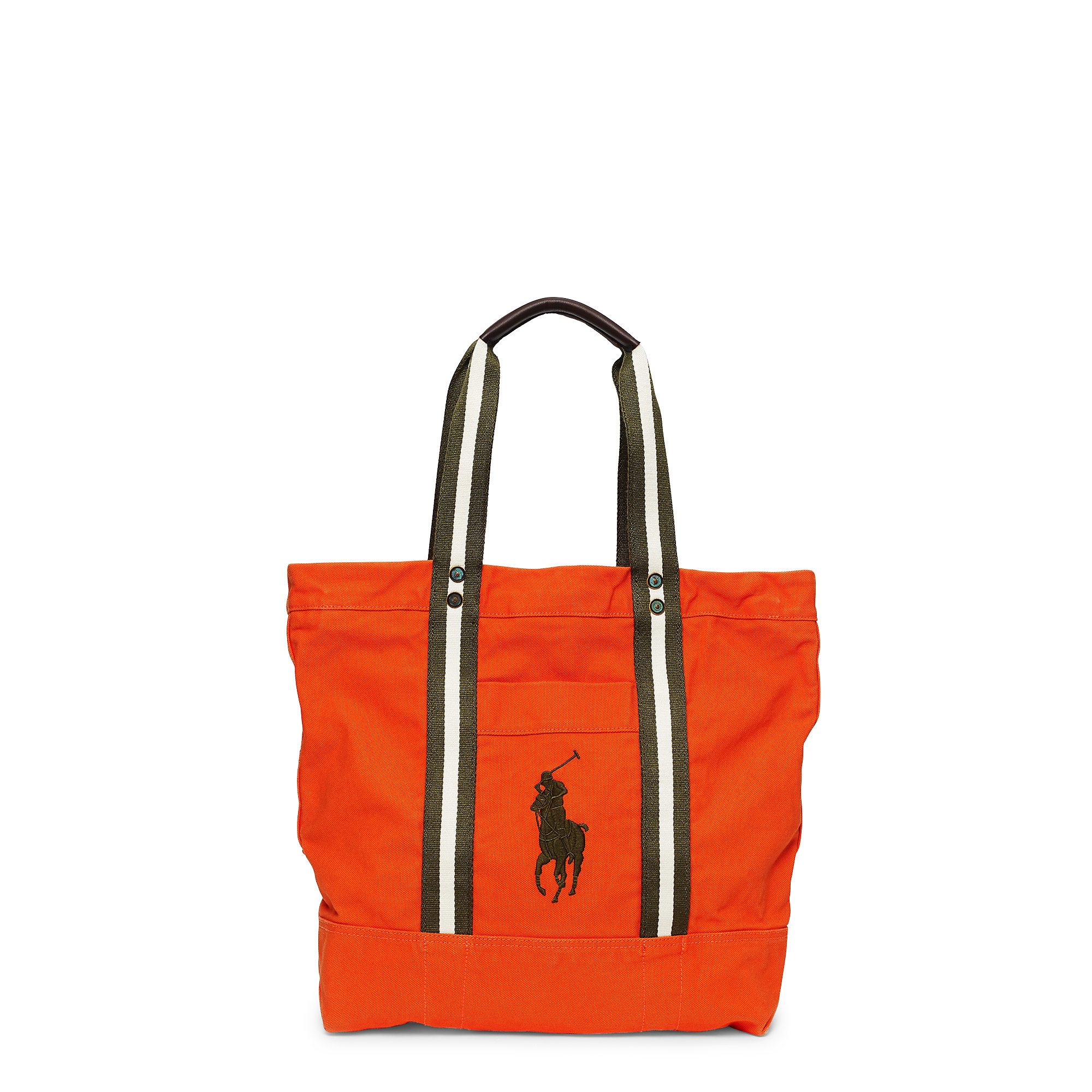 polo ralph lauren canvas tote