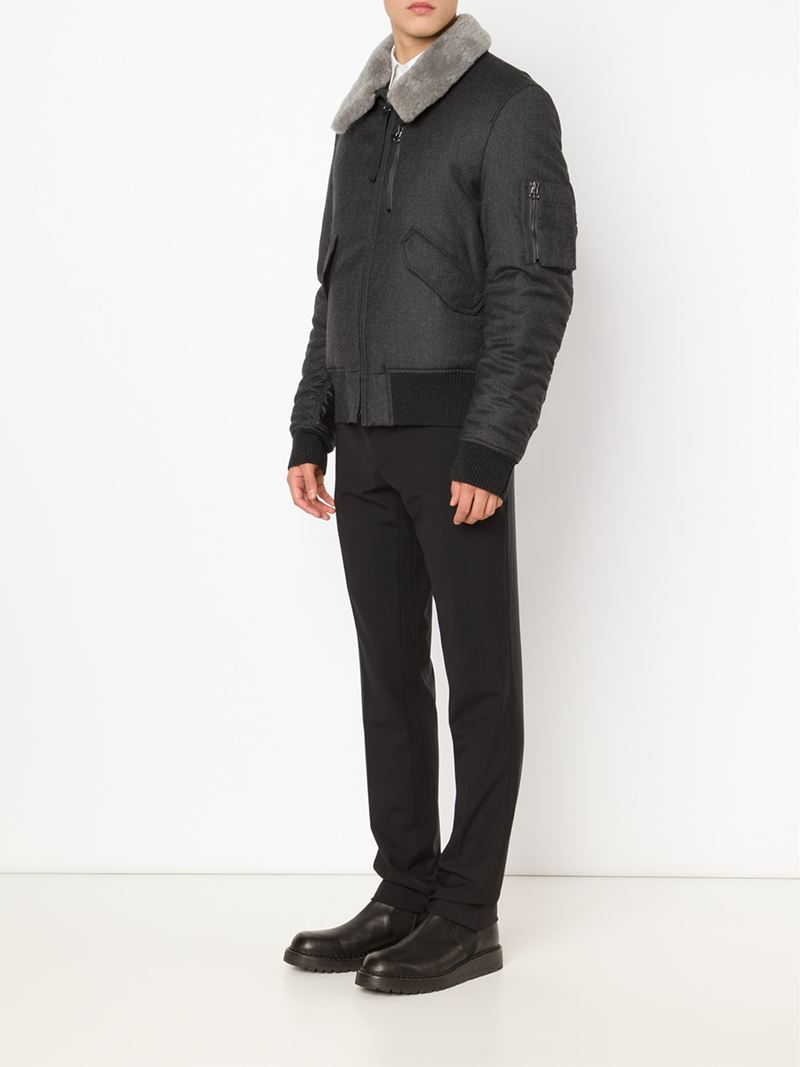 Lanvin Grant Faux Fur Coat Lyst Gallery