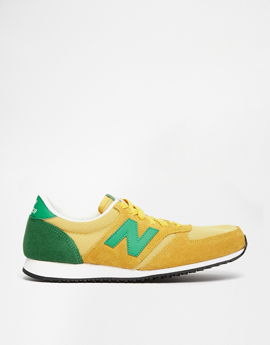 new balance 420 yellow green new balance 420 yellow green