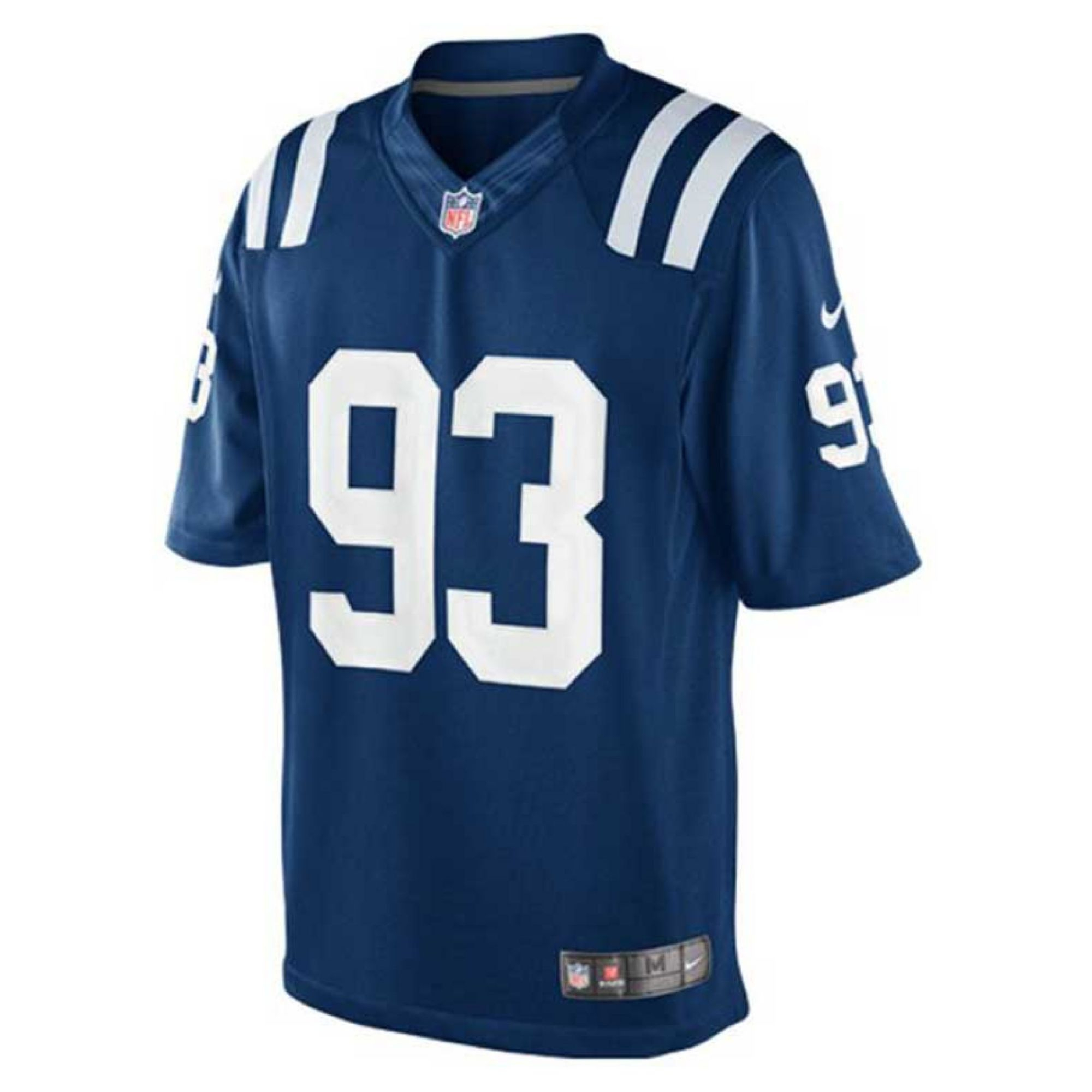 Nike Blue Mens Dwight Freeney Indianapolis Colts Limited Jersey for ...