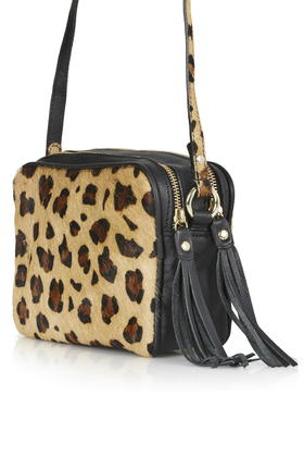 Leopard Print Bags Image Hd Lyst Prada Leopard Print Calf Hair Mini Crossbody Bag