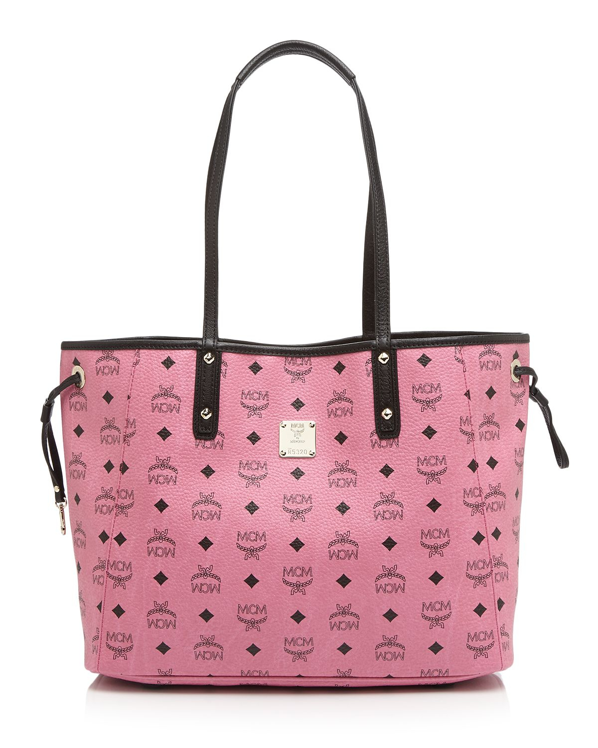 Mcm Tote - Shopper Project Visetos Reversible in Pink | Lyst