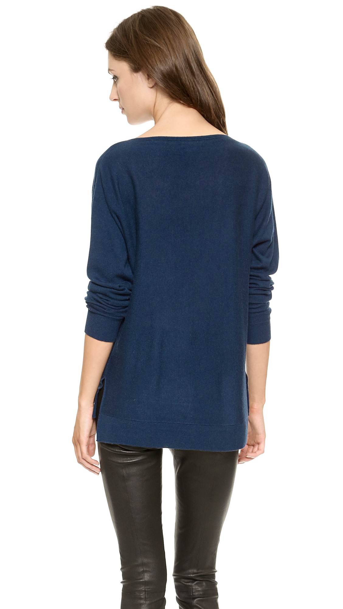 boat neck cashmere sweater