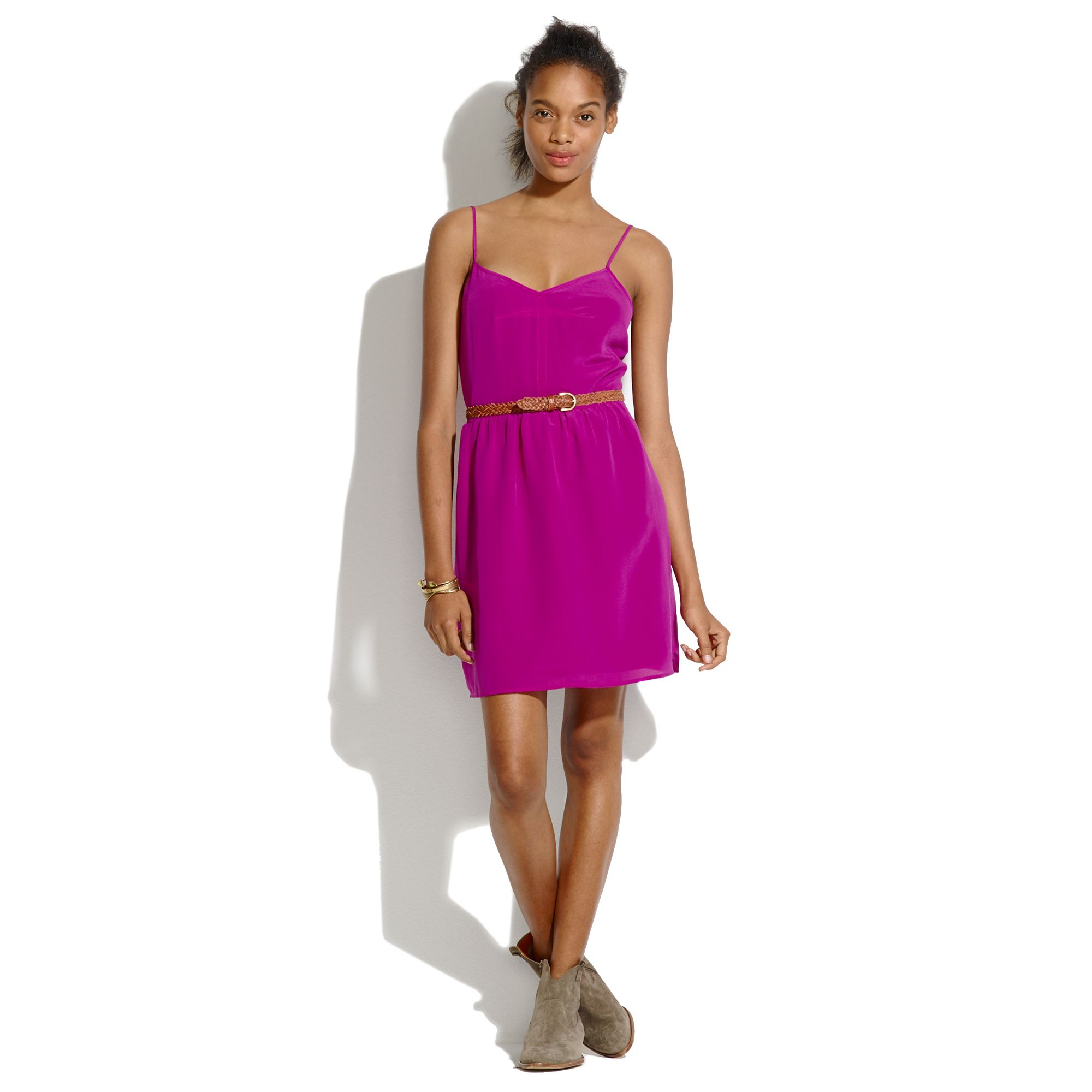 Madewell | Printed Silk Cami Dress | HauteLook Madewell | Printed Silk Cami Dress | HauteLook