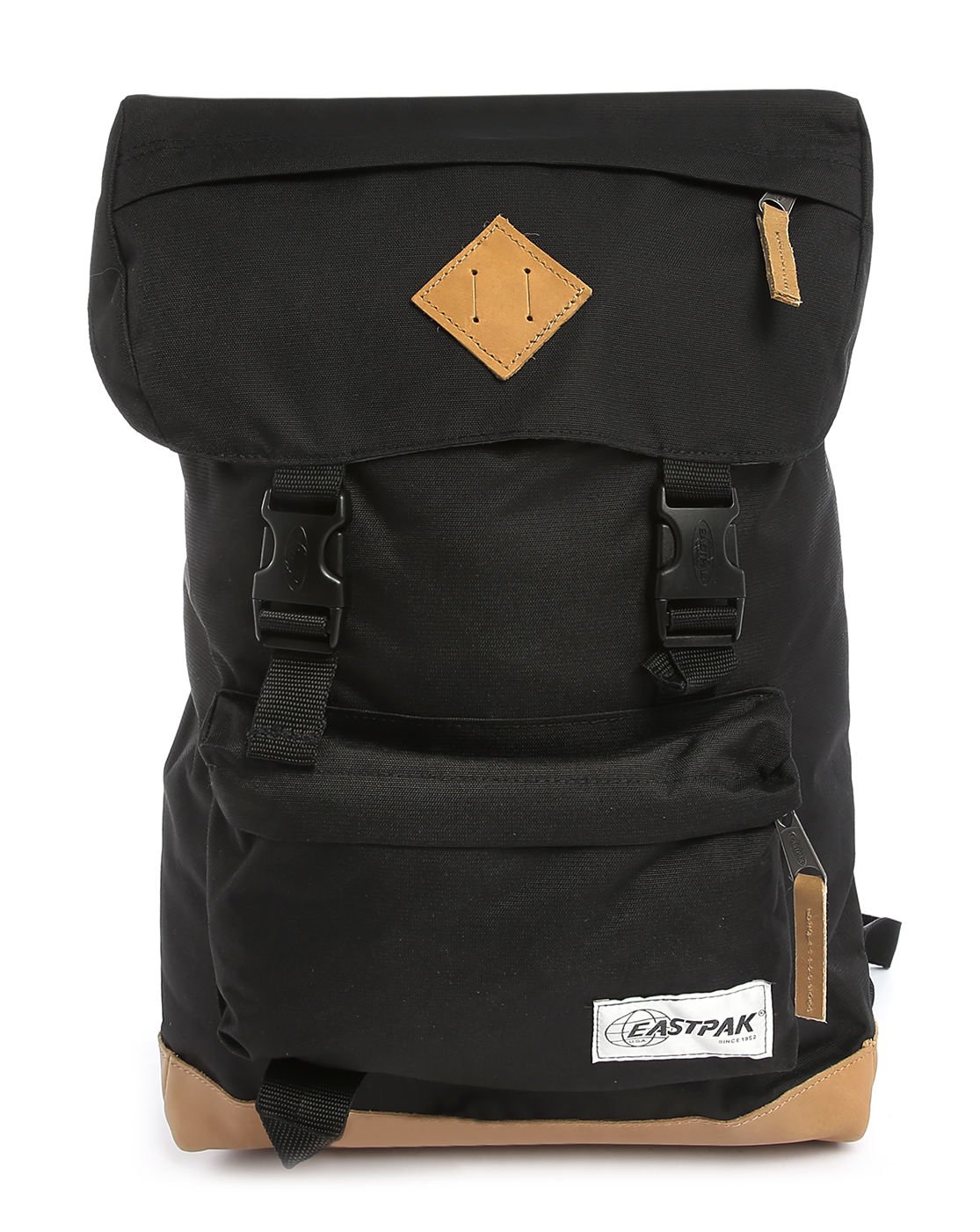 eastpak black webbed