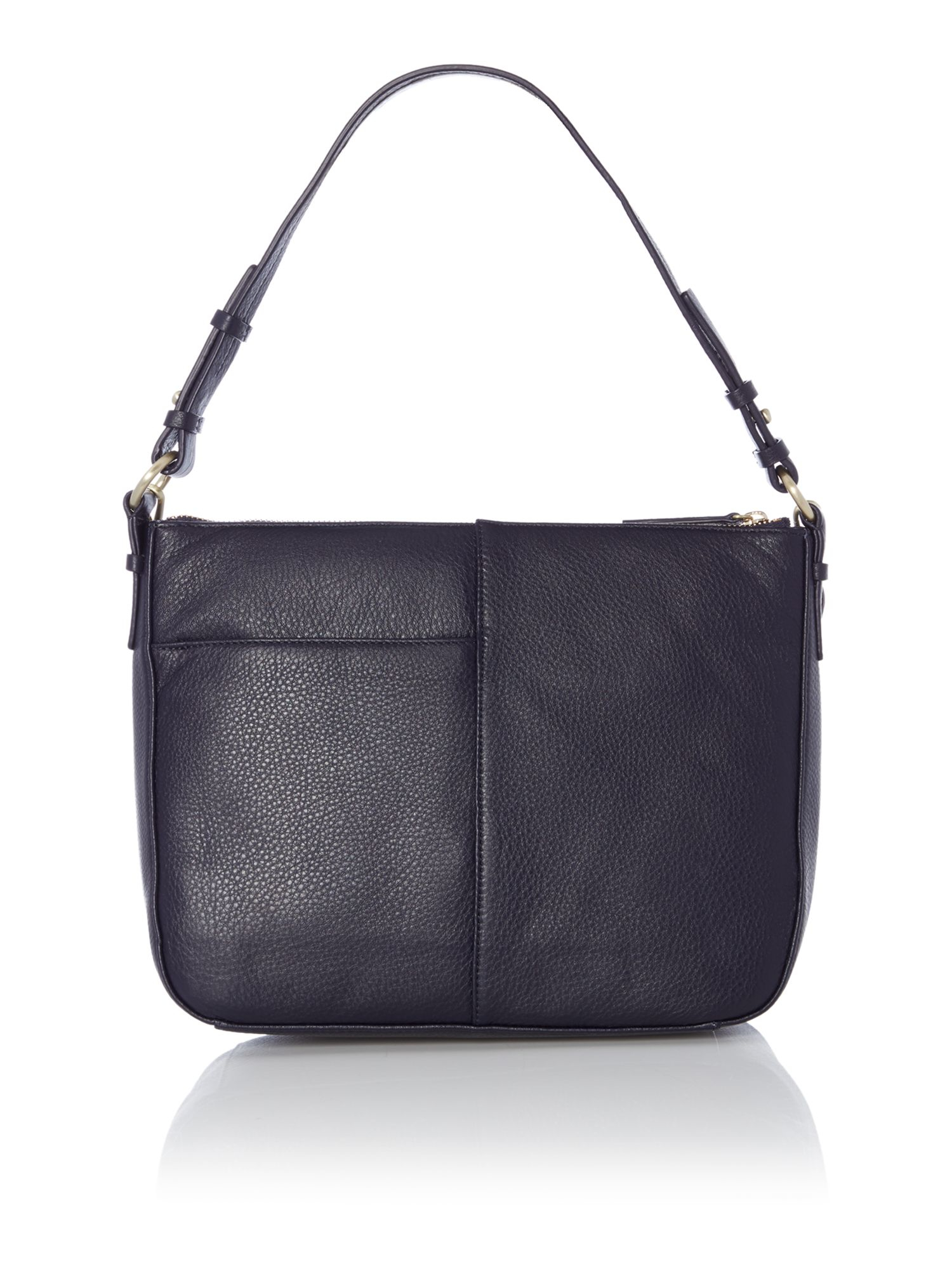 designer navy cross body bag