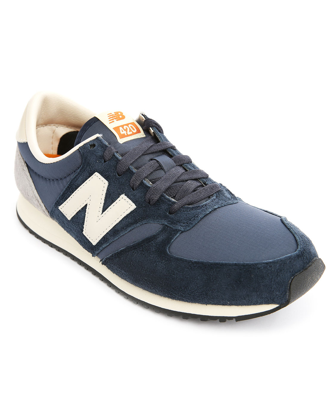 New balance Navy Suede And Mesh 420 Sneakers in Blue for Men (navy) | Lyst