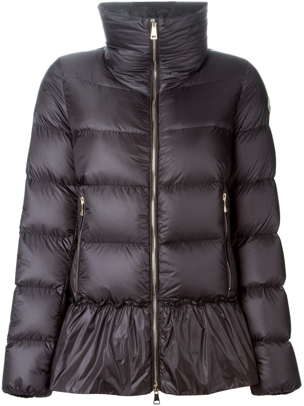 Moncler Anet Quilted Jacket in Gray (GREY) | Lyst