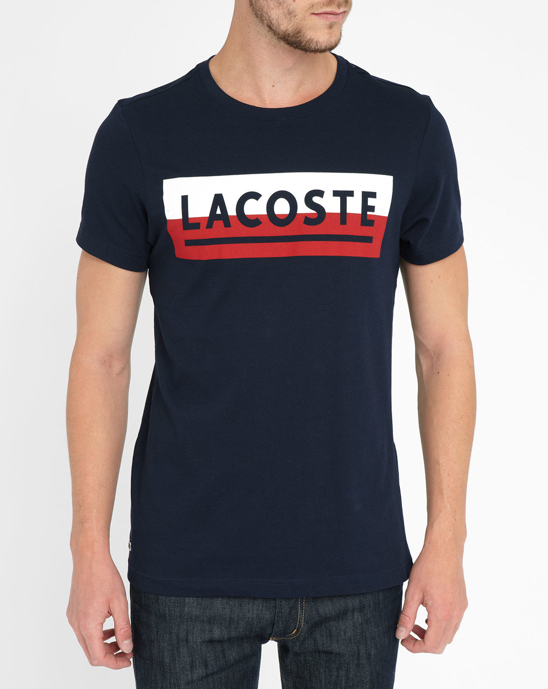 Lacoste Blue Vintage Logo T-shirt in Blue for Men | Lyst