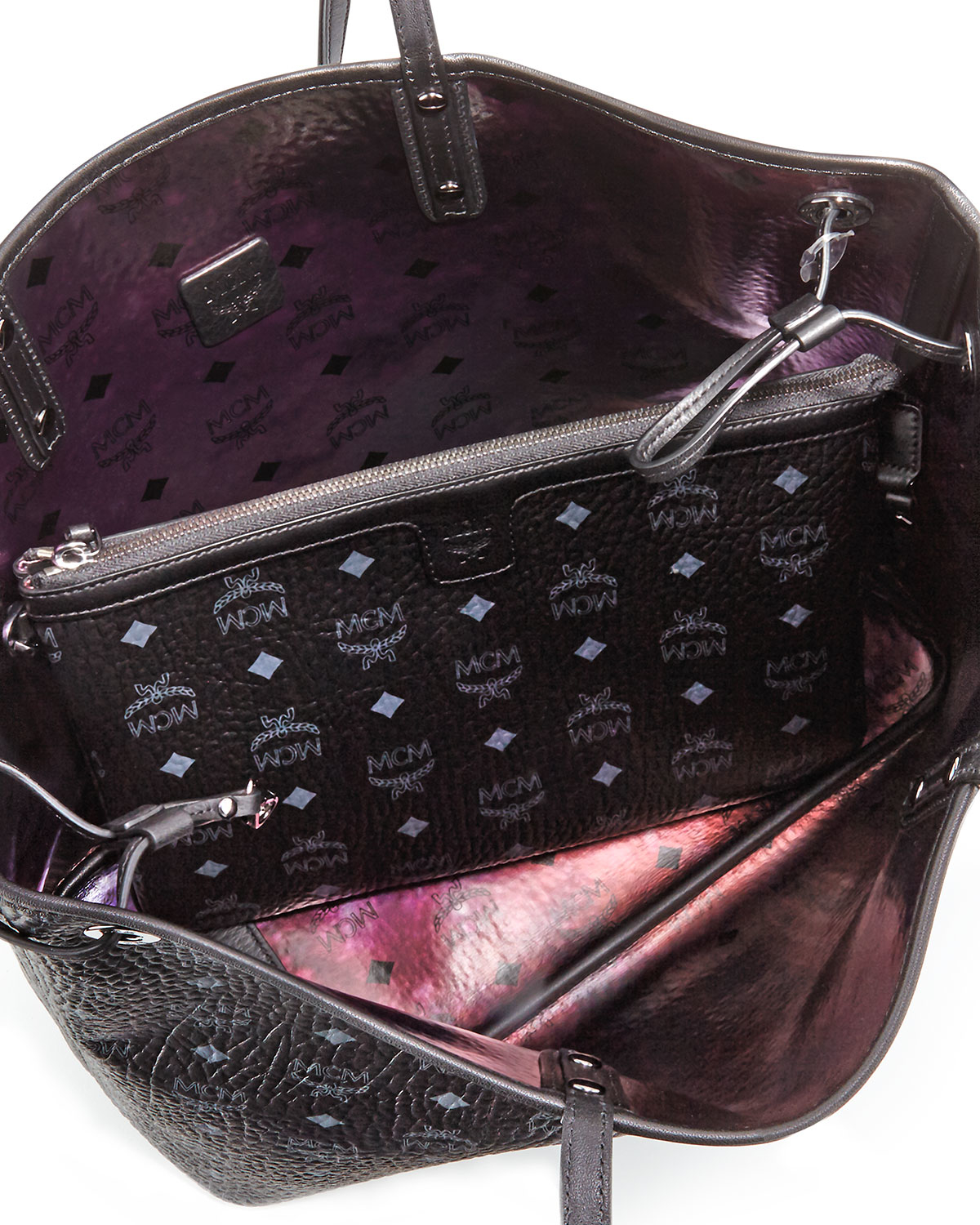 Lyst Mcm Per Project Visetos Medium Reversible Tote Gallery