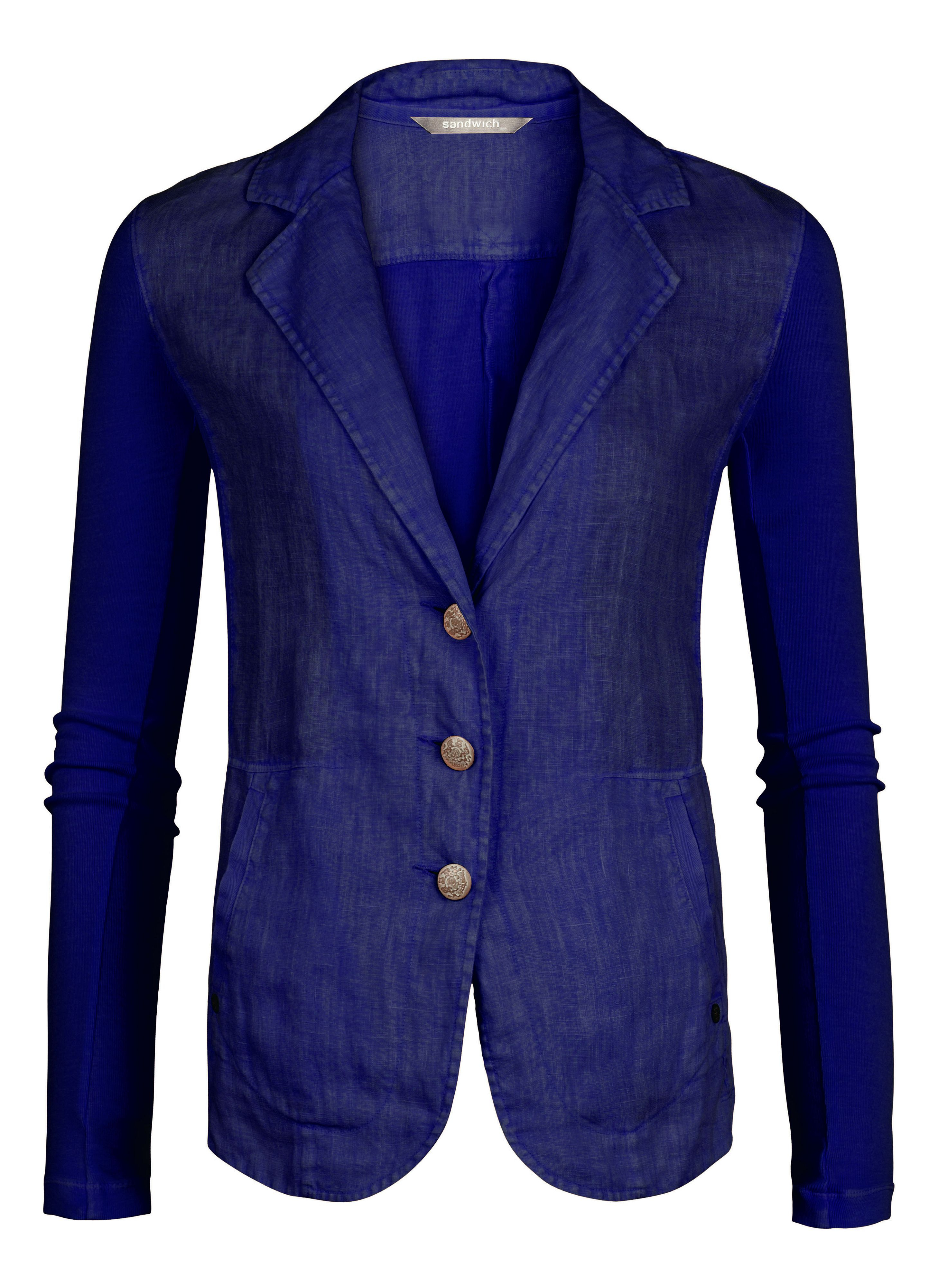Sandwich Linen Jacket in Blue (Indigo) Lyst