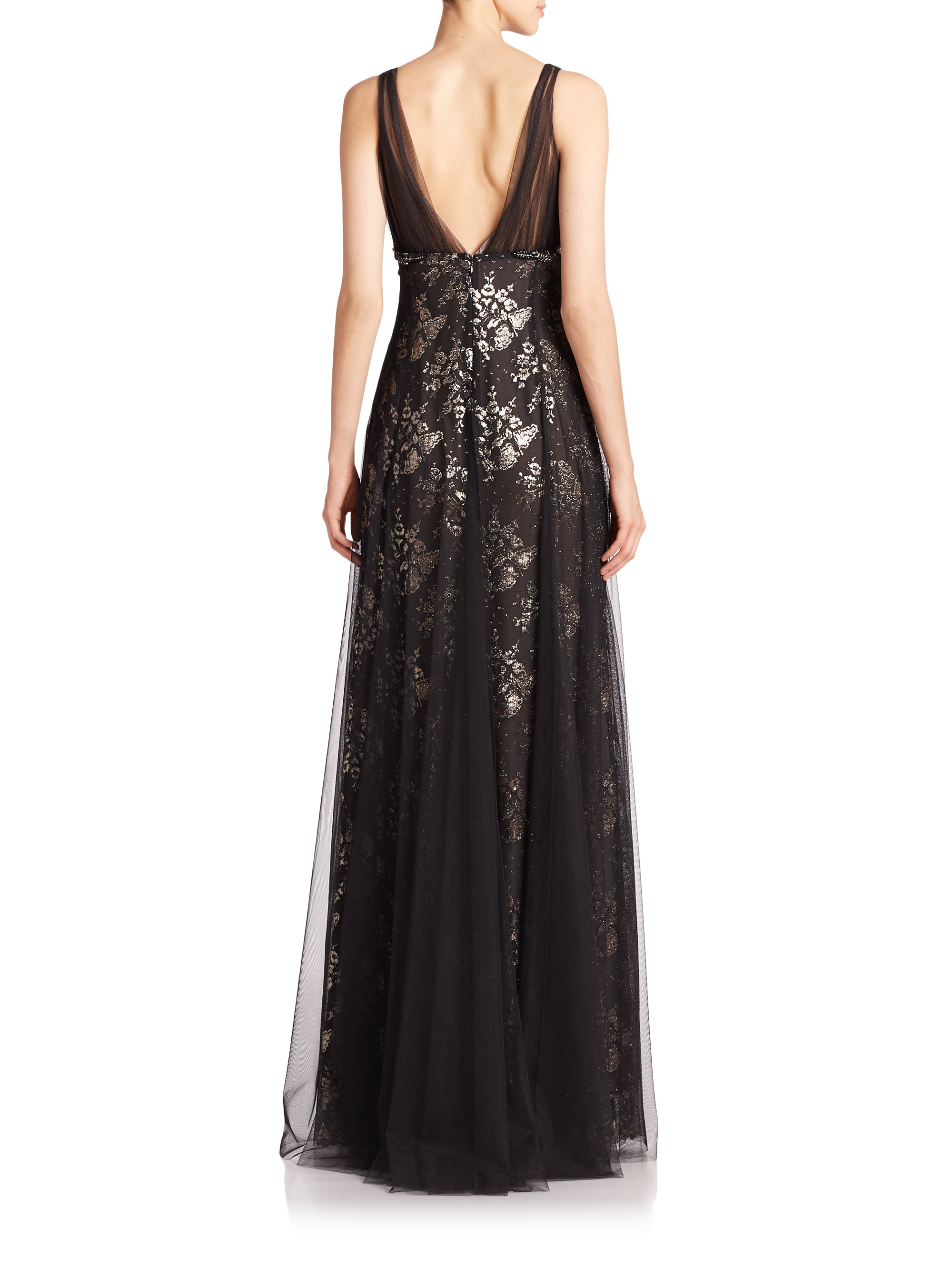 marchesa black gowns