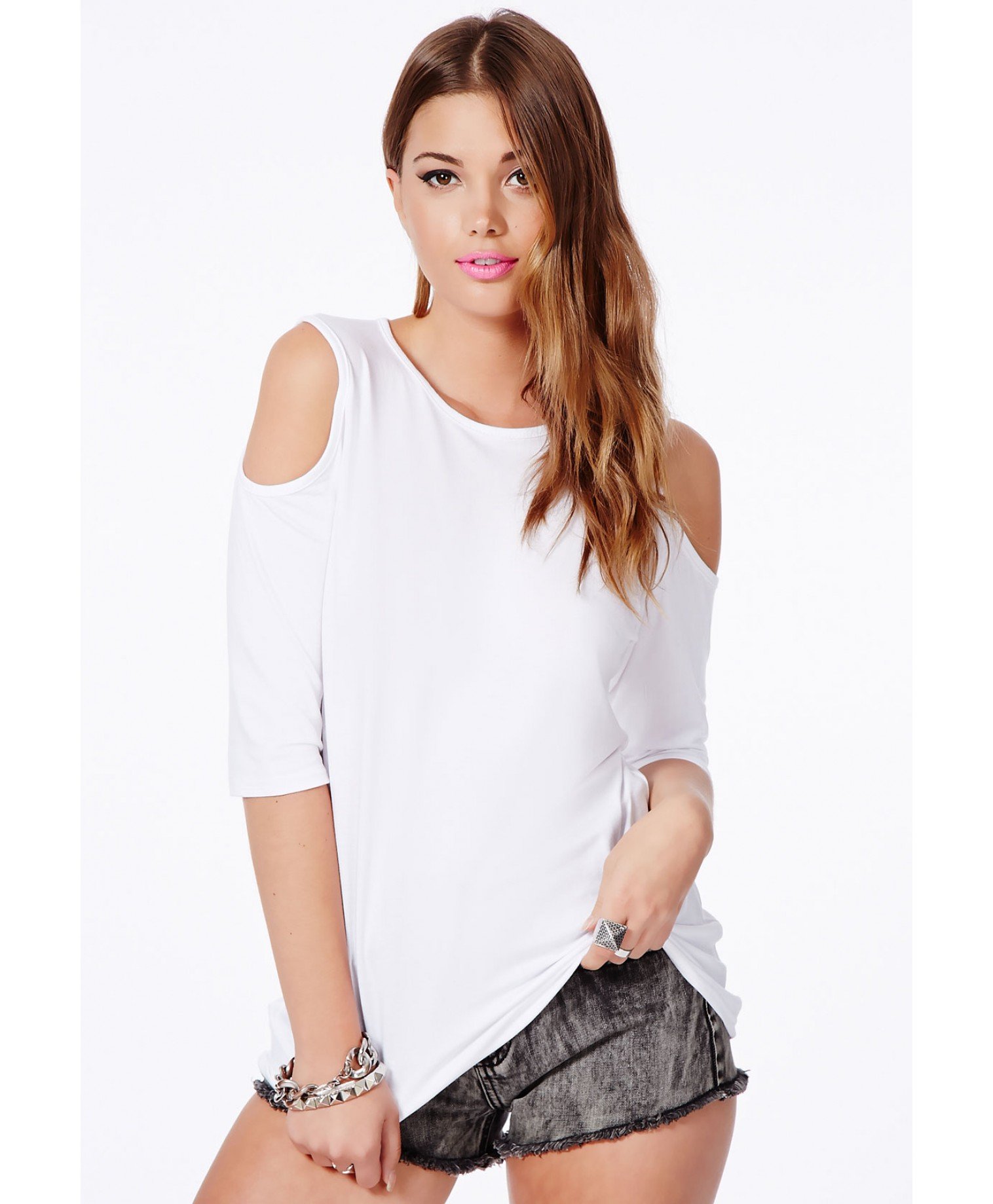 missguided off shoulder top