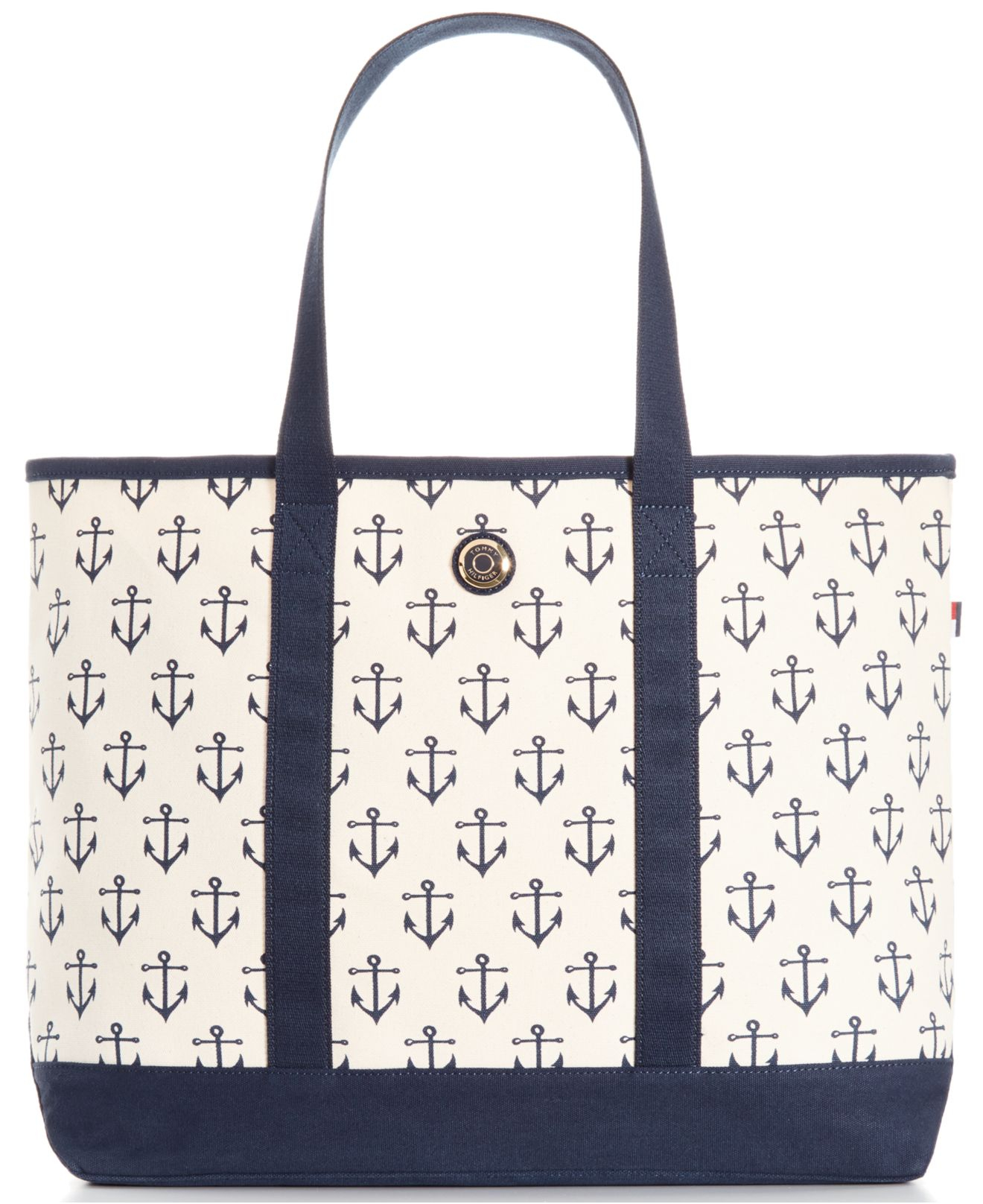 Lyst - Tommy Hilfiger Th Totes Canvas Large Tote in White