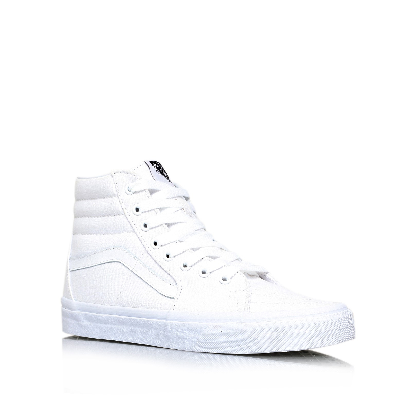 Vans Sk8 Hi Tonal in White for Men | Lyst