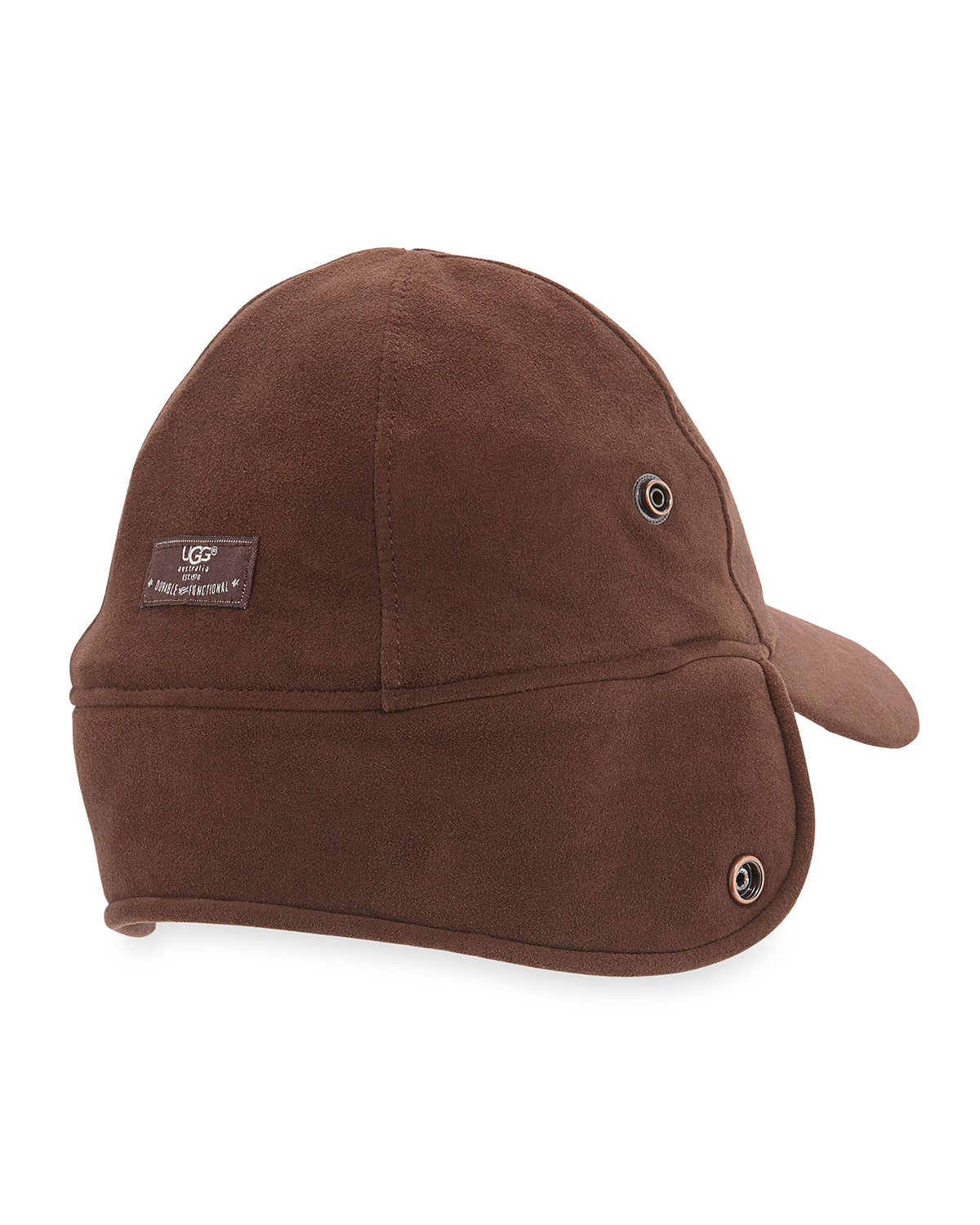 Lyst Ugg Suede Cap W/shearling Ear Flaps for Men