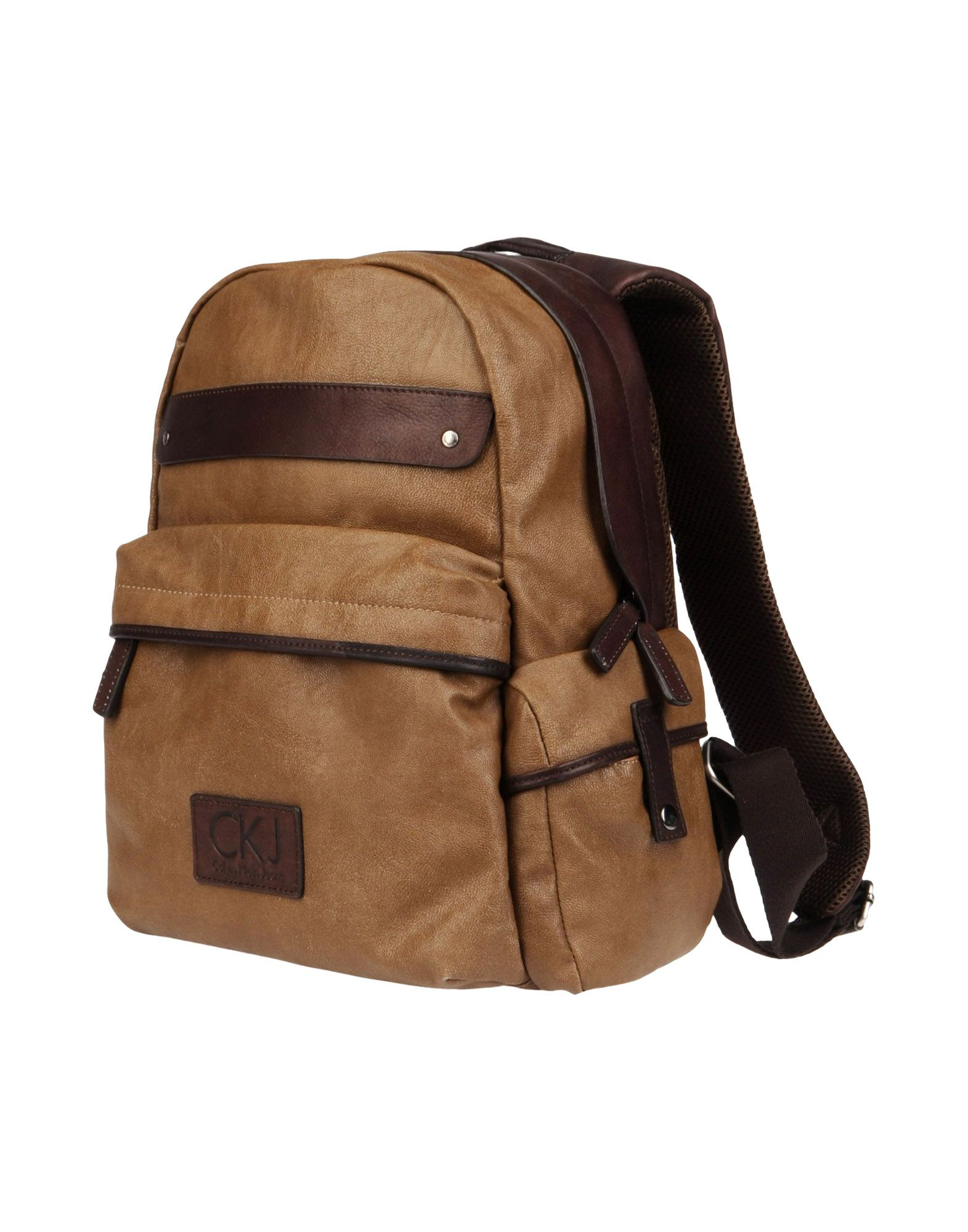 Calvin Klein Jeans Backpack in Brown for Men | Lyst