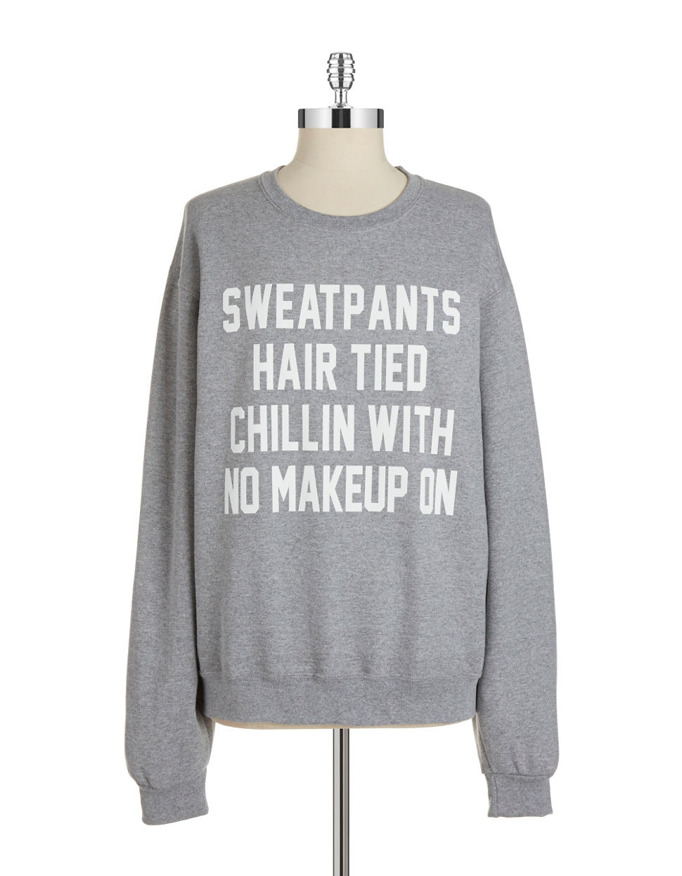 Private Party Sweatpants Hair Tied Chillin Sweatshirt In Gray Lyst