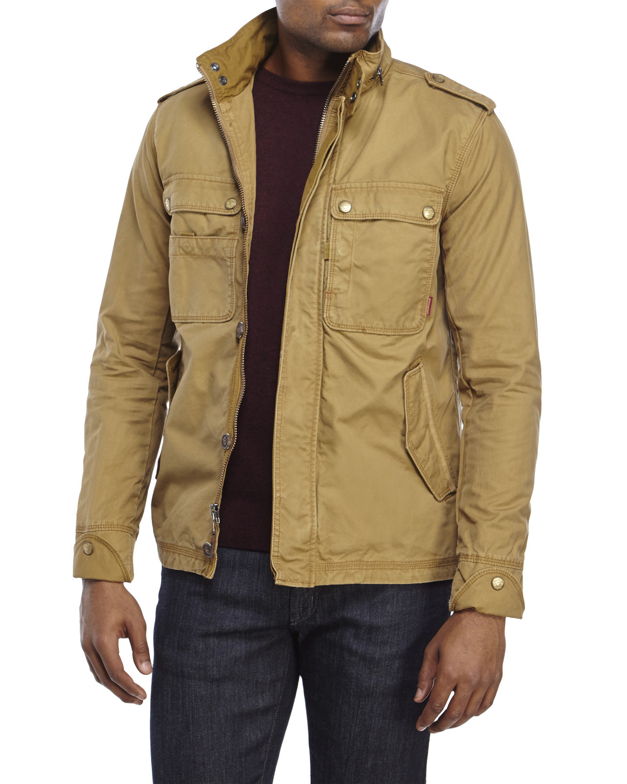Lyst - Jeremiah Paxton Canvas Jacket in Natural for Men