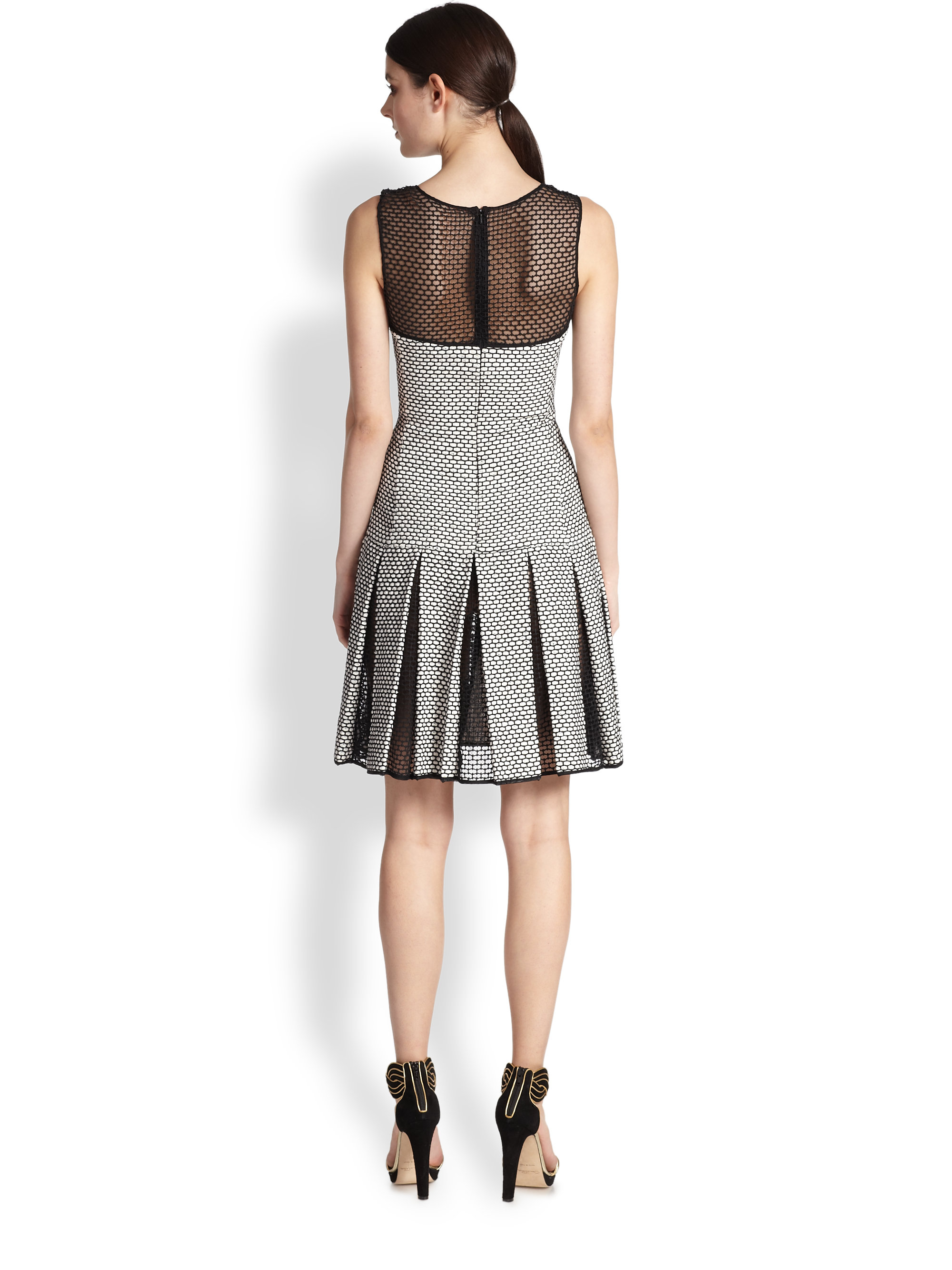 oscar de la renta tweed dress