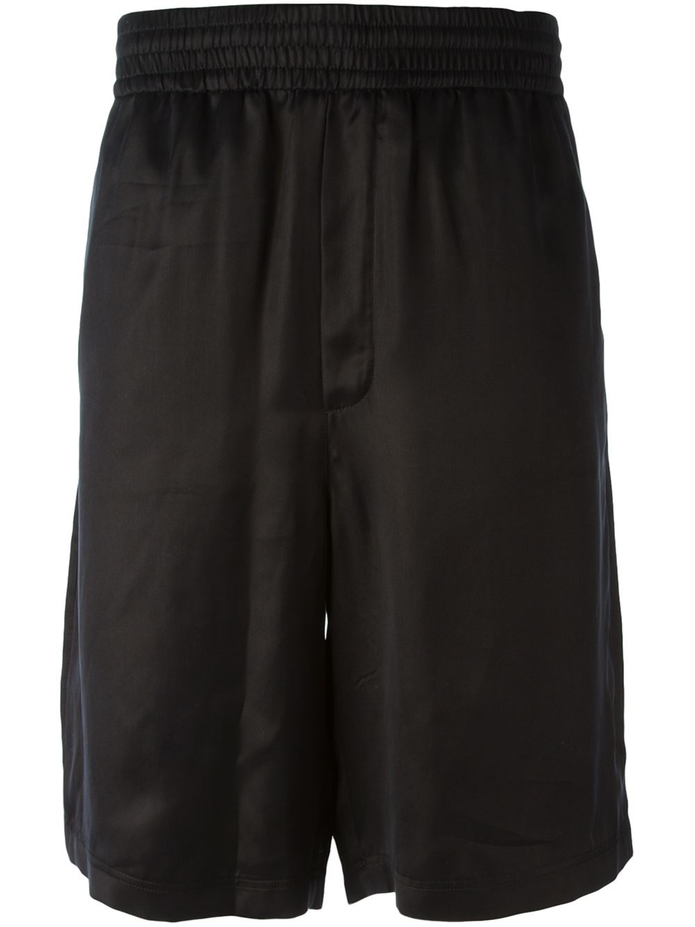 Neil barrett Knee Length Shorts in Black for Men | Lyst